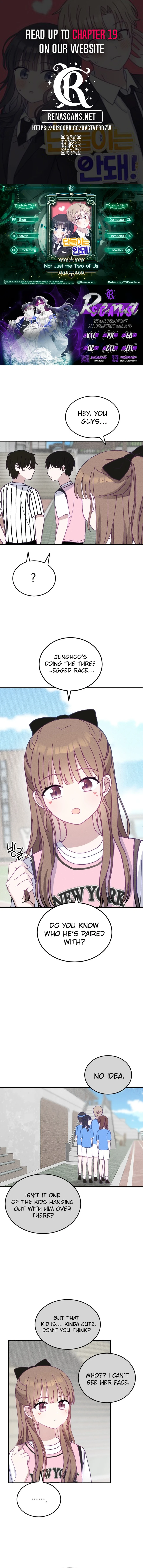 Not Just the Two of Us Chapter 12 - page 1