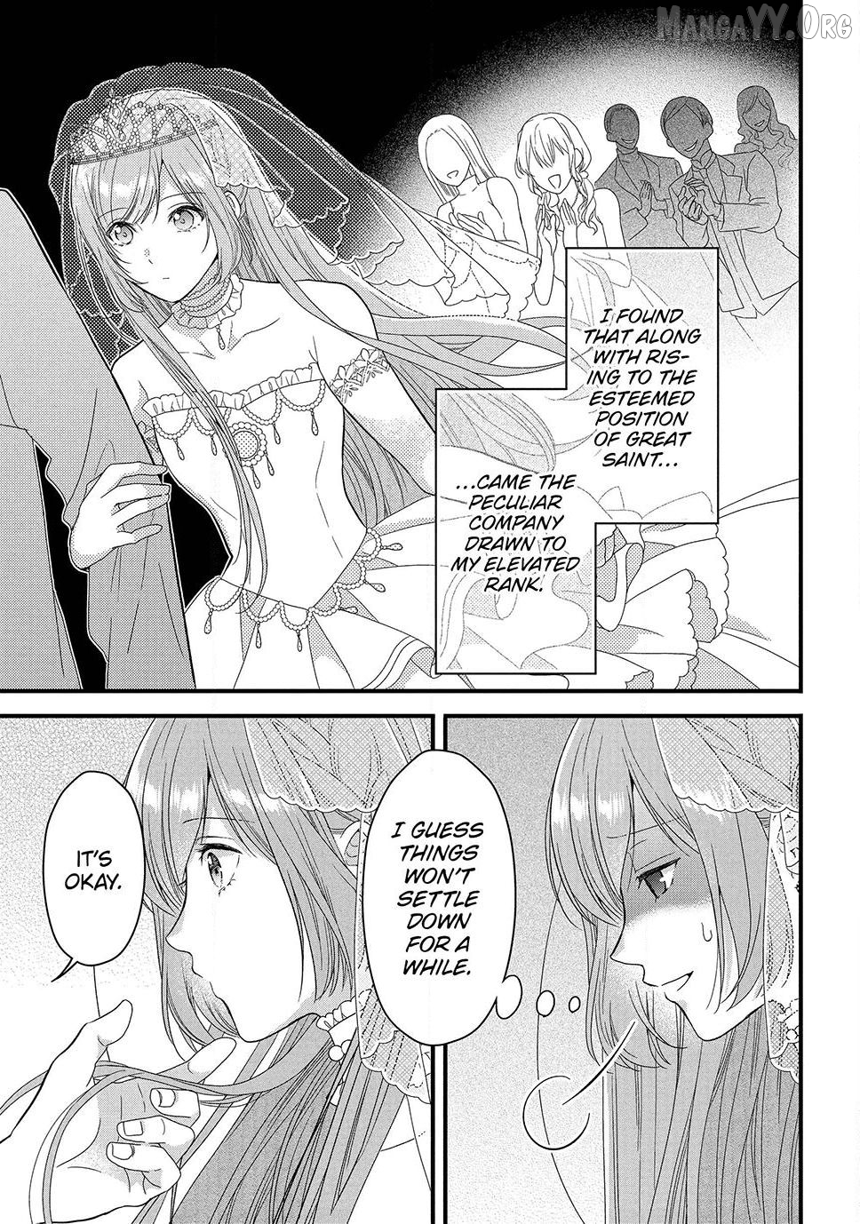 A Useless Saint and A Cursed Paladin <I Confessed to Make Memories but I was Proposed to Instead> Chapter 13.1 - page 15
