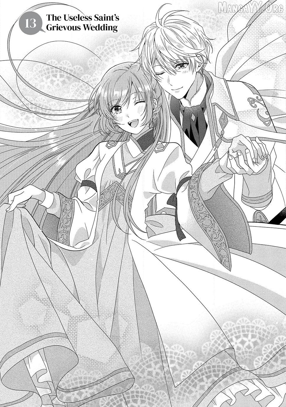 A Useless Saint and A Cursed Paladin <I Confessed to Make Memories but I was Proposed to Instead> Chapter 13.1 - page 3