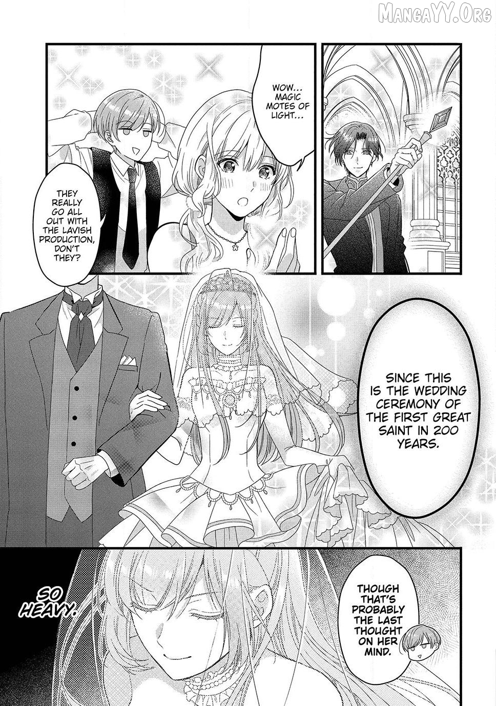 A Useless Saint and A Cursed Paladin <I Confessed to Make Memories but I was Proposed to Instead> Chapter 13.1 - page 5