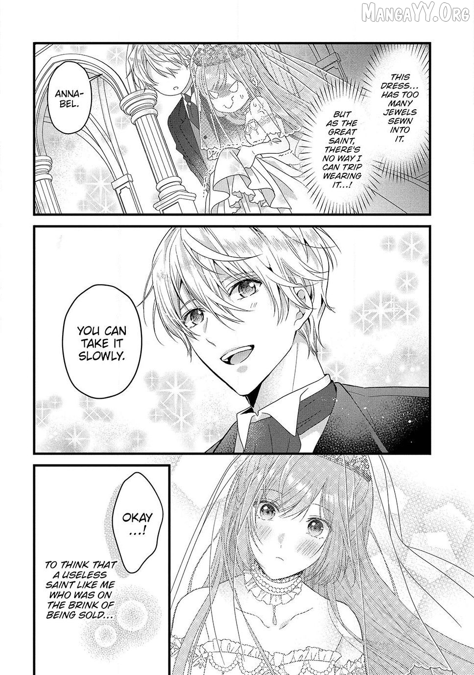 A Useless Saint and A Cursed Paladin <I Confessed to Make Memories but I was Proposed to Instead> Chapter 13.1 - page 6