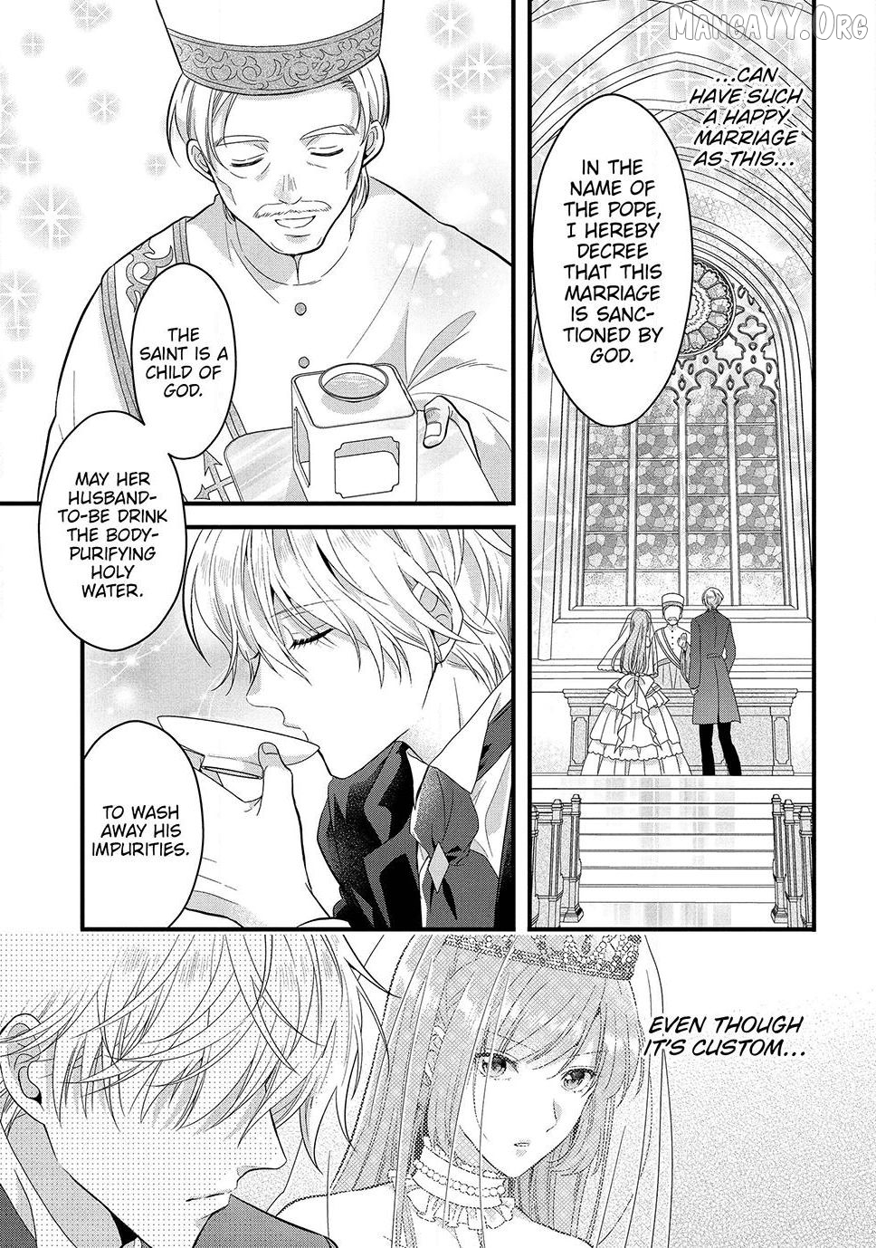 A Useless Saint and A Cursed Paladin <I Confessed to Make Memories but I was Proposed to Instead> Chapter 13.1 - page 7