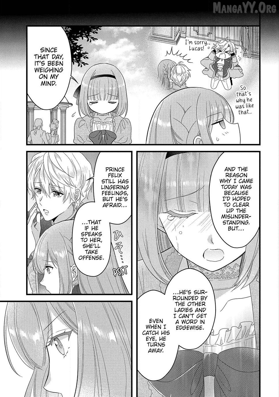 A Useless Saint and A Cursed Paladin <I Confessed to Make Memories but I was Proposed to Instead> Chapter 16.2 - page 3