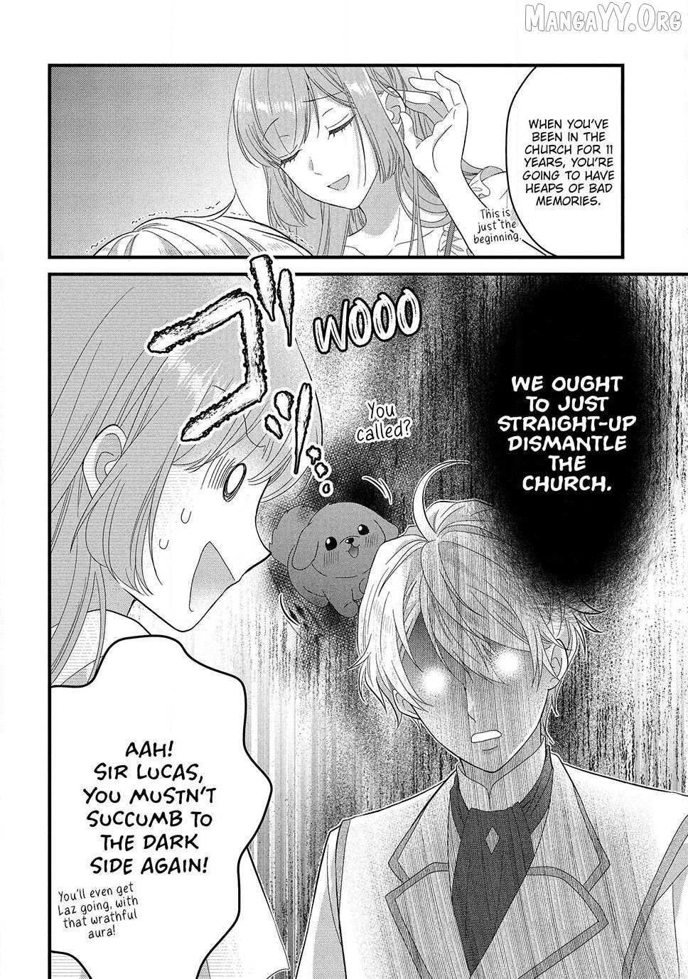 A Useless Saint and A Cursed Paladin <I Confessed to Make Memories but I was Proposed to Instead> Chapter 17.2 - page 14