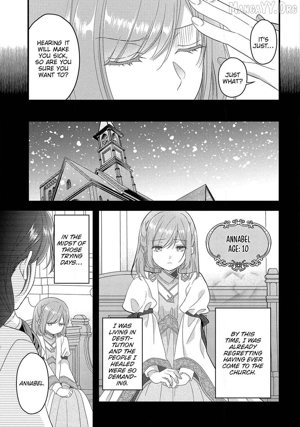 A Useless Saint and A Cursed Paladin <I Confessed to Make Memories but I was Proposed to Instead> Chapter 17.2 - page 1