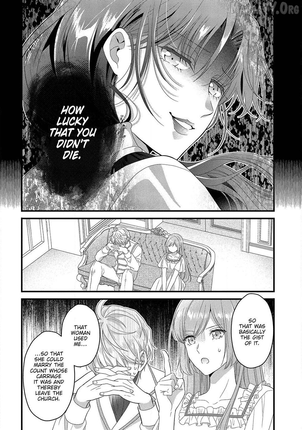 A Useless Saint and A Cursed Paladin <I Confessed to Make Memories but I was Proposed to Instead> Chapter 17.2 - page 8
