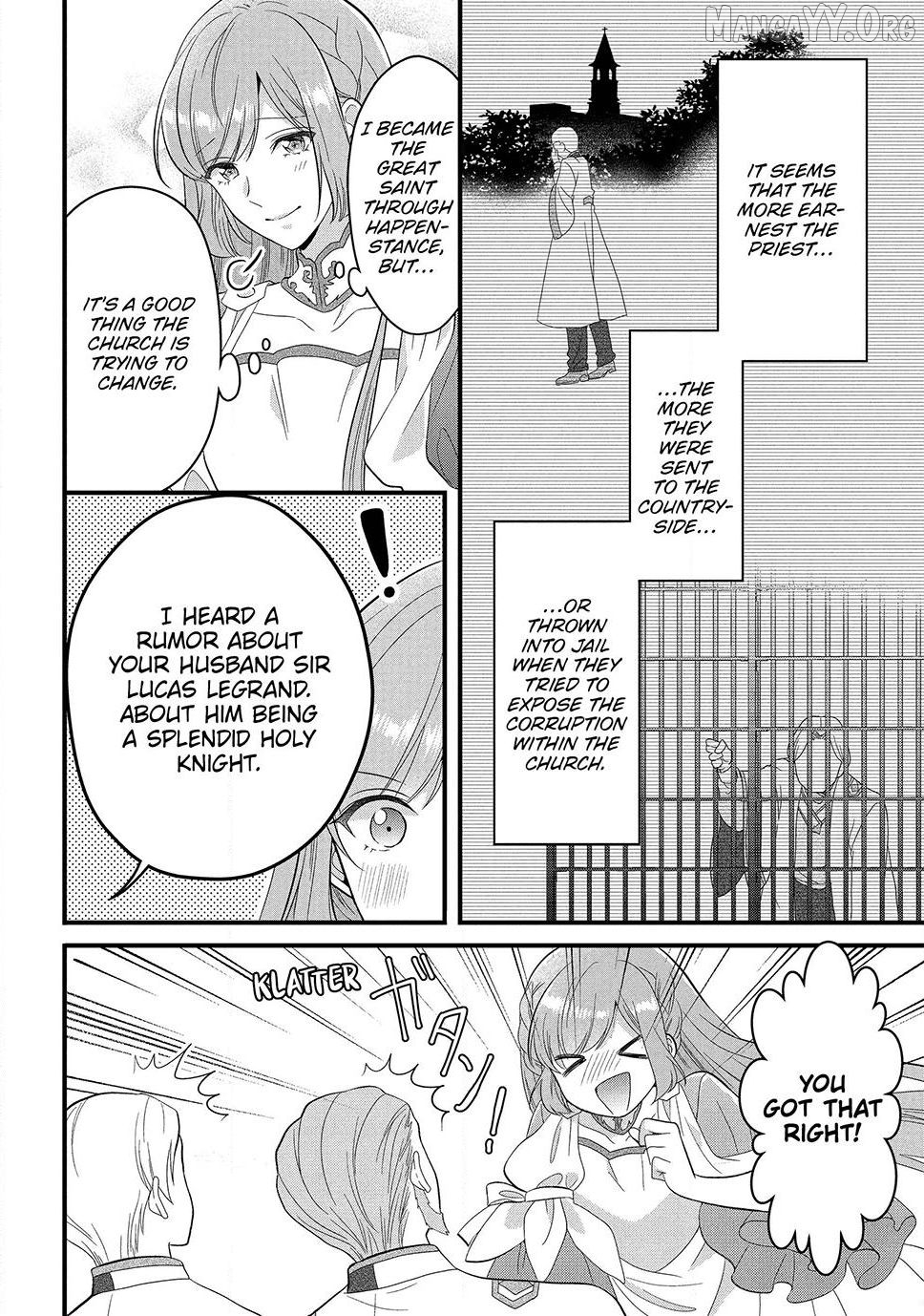 A Useless Saint and A Cursed Paladin <I Confessed to Make Memories but I was Proposed to Instead> Chapter 18.1 - page 4