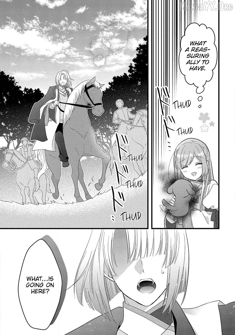 A Useless Saint and A Cursed Paladin <I Confessed to Make Memories but I was Proposed to Instead> Chapter 18.2 - page 9
