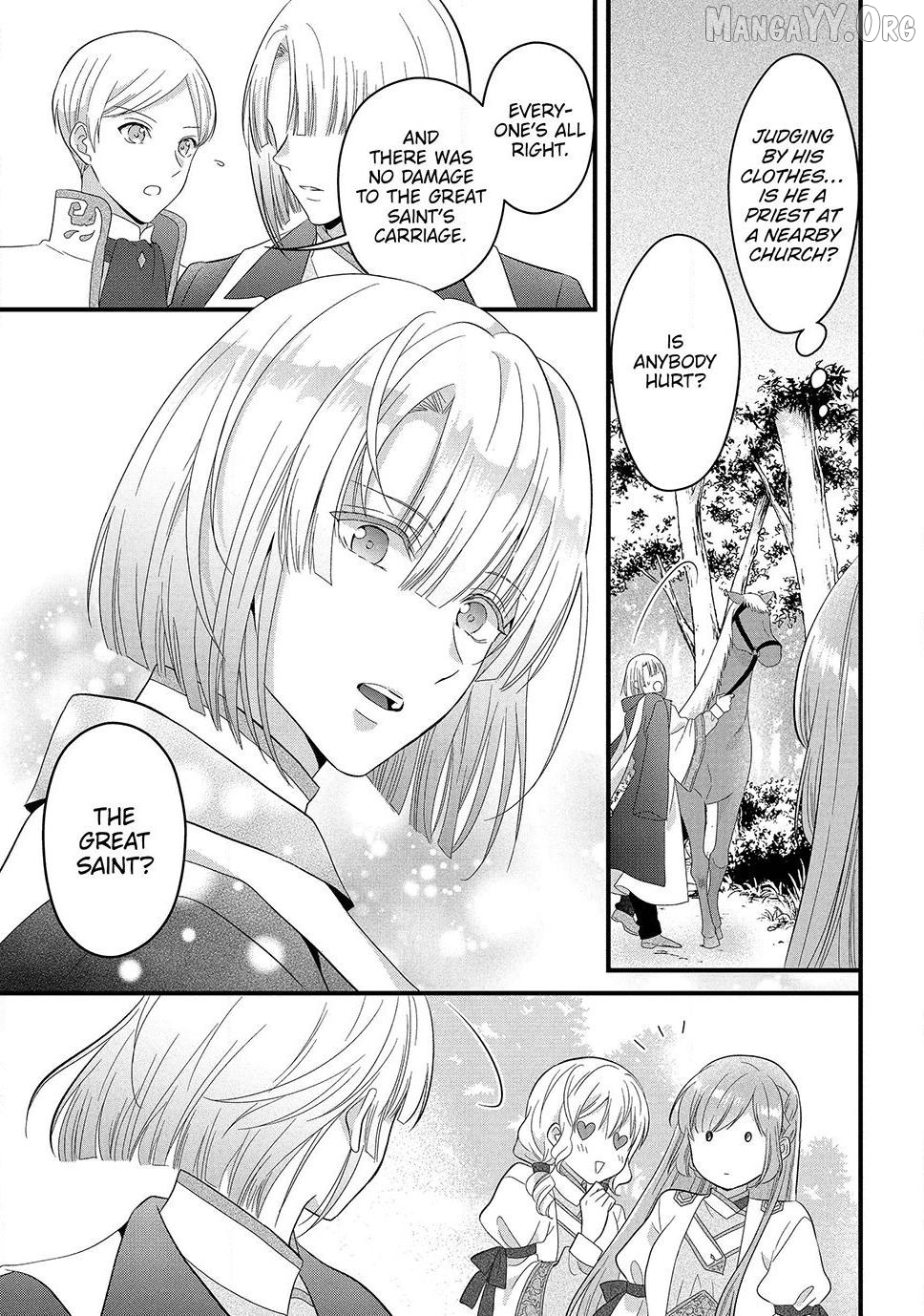 A Useless Saint and A Cursed Paladin <I Confessed to Make Memories but I was Proposed to Instead> Chapter 18.2 - page 11