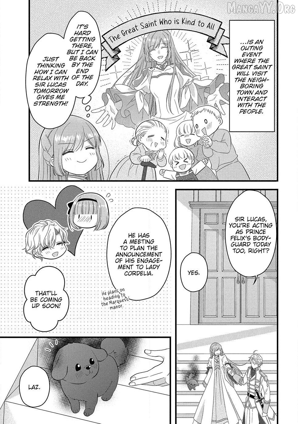 A Useless Saint and A Cursed Paladin <I Confessed to Make Memories but I was Proposed to Instead> Chapter 18.2 - page 3