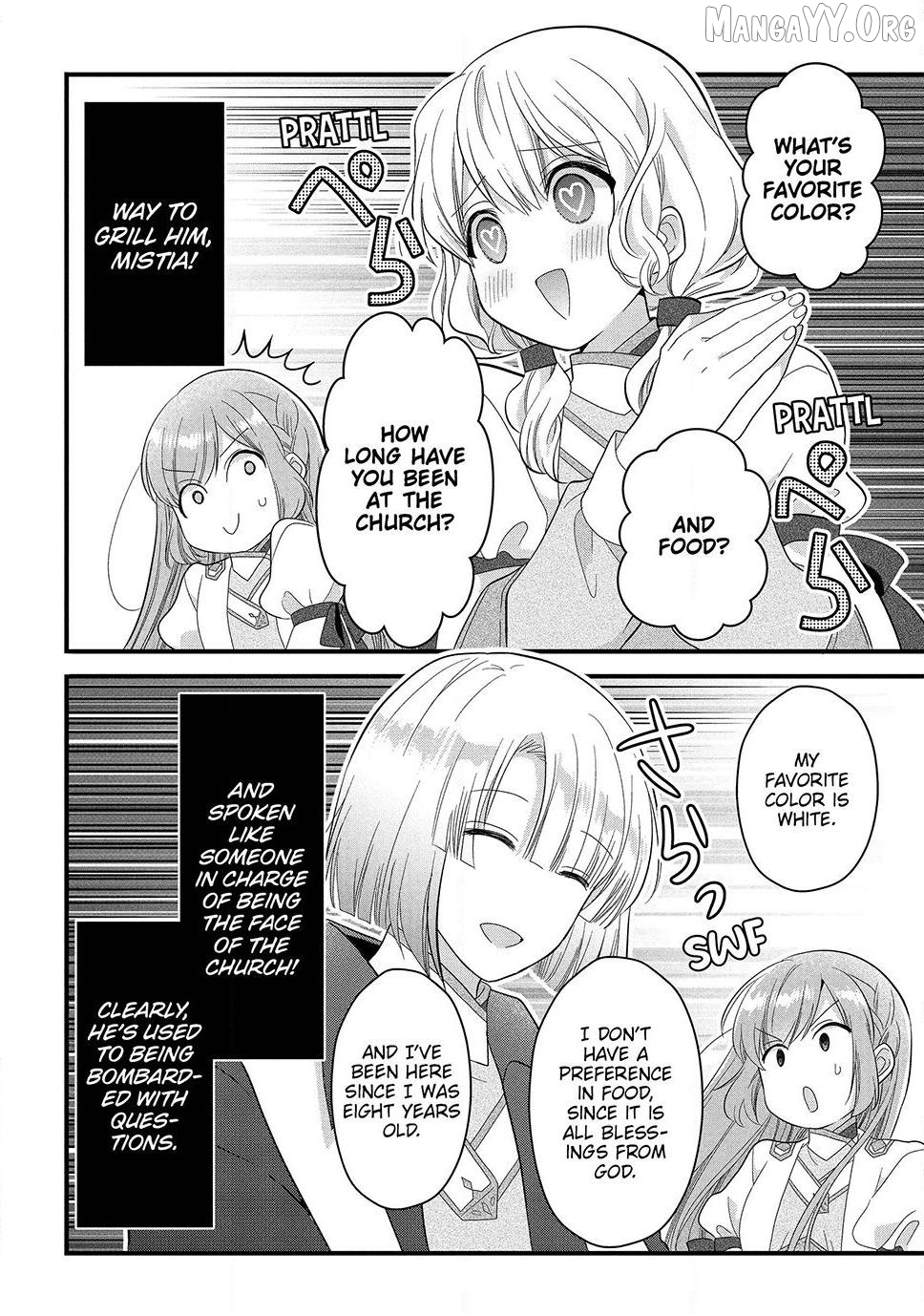 A Useless Saint and A Cursed Paladin <I Confessed to Make Memories but I was Proposed to Instead> Chapter 19.1 - page 12