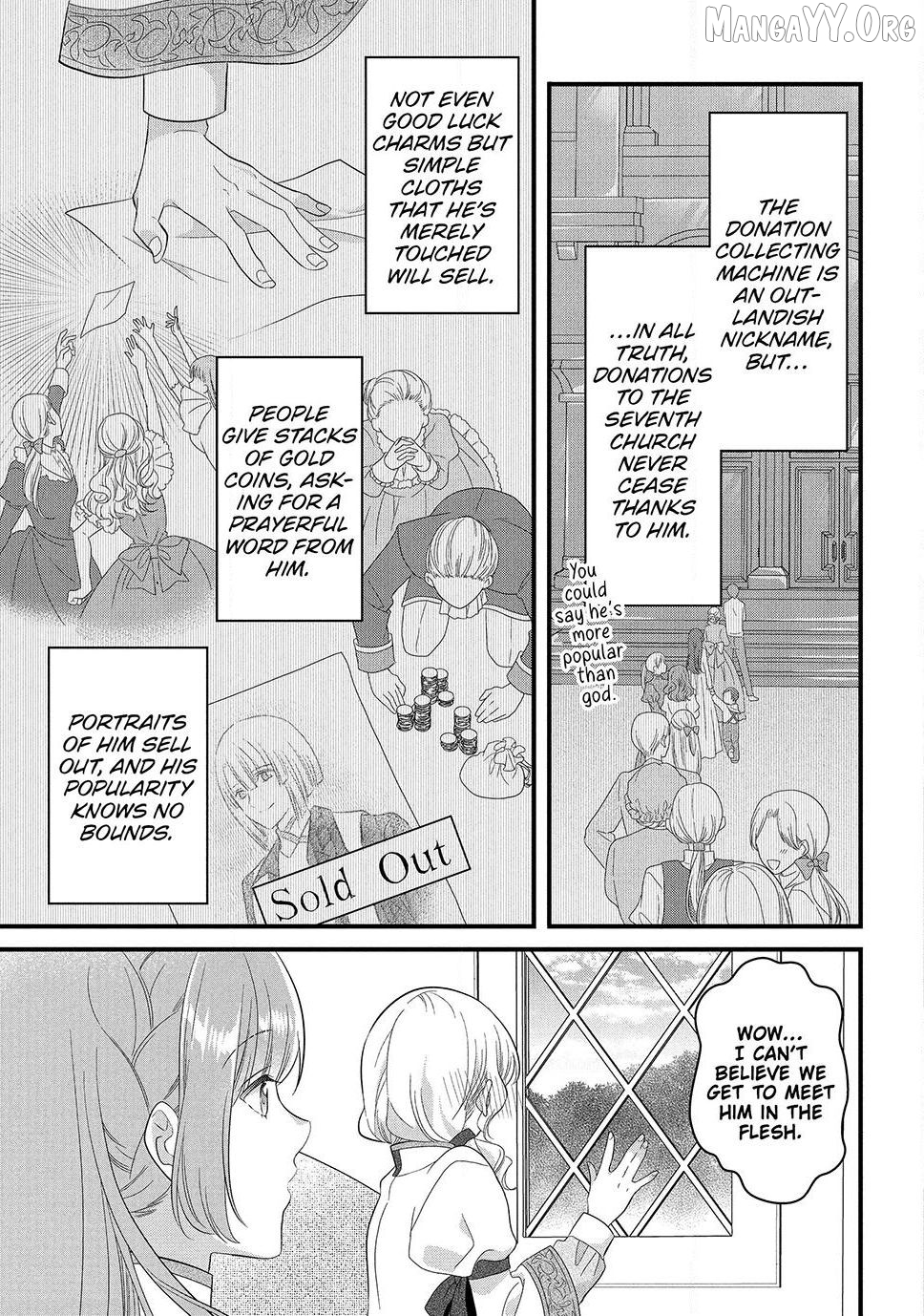 A Useless Saint and A Cursed Paladin <I Confessed to Make Memories but I was Proposed to Instead> Chapter 19.1 - page 5