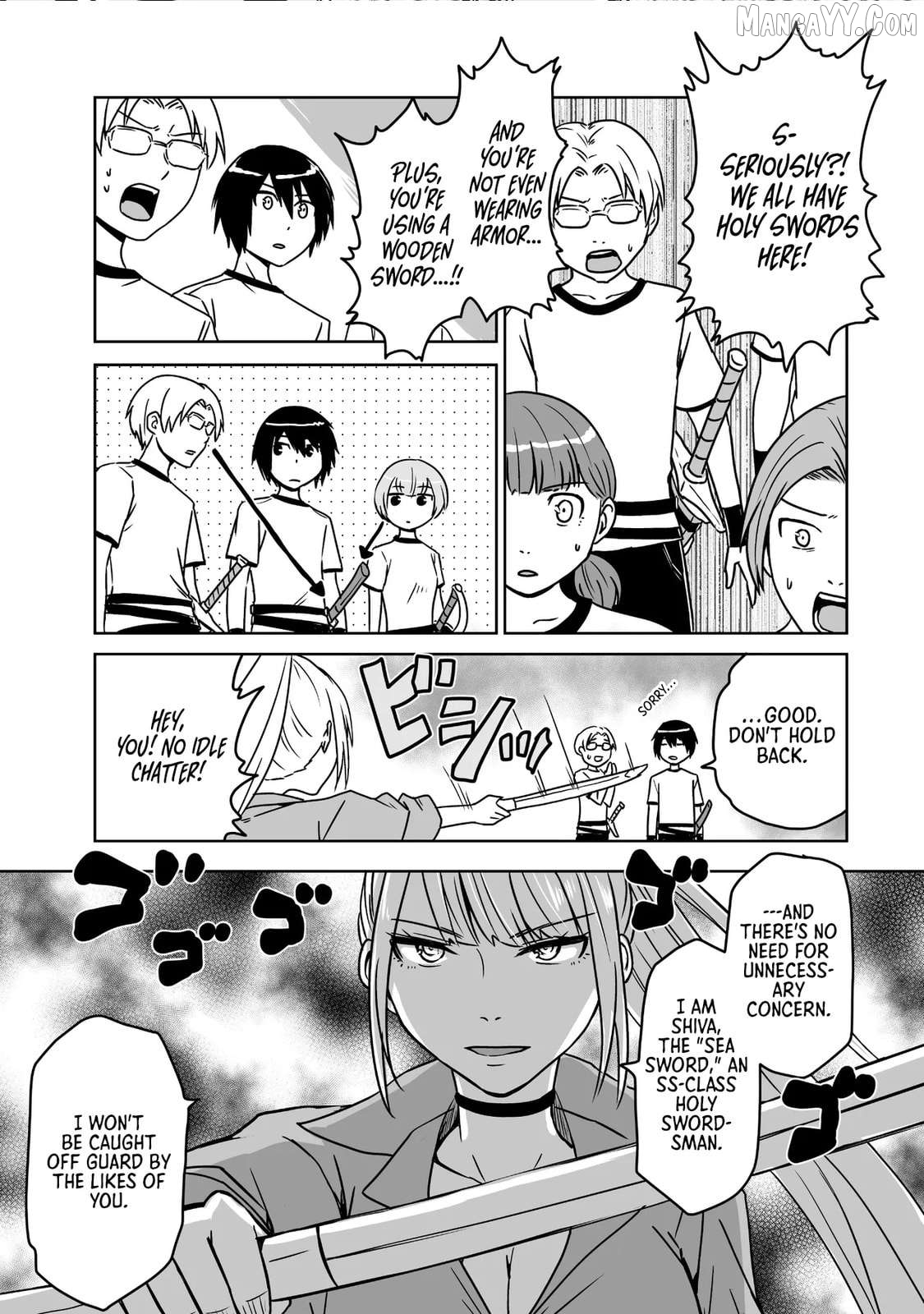 Seiken Ga Saikyou No Sekai De, Shounen Wa Yumi Ni Aisareru Chapter 6.1 - page 3