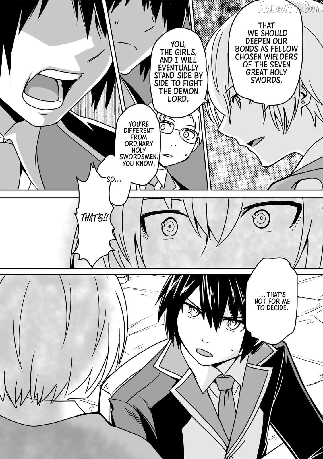 Seiken Ga Saikyou No Sekai De, Shounen Wa Yumi Ni Aisareru Chapter 6.3 - page 2