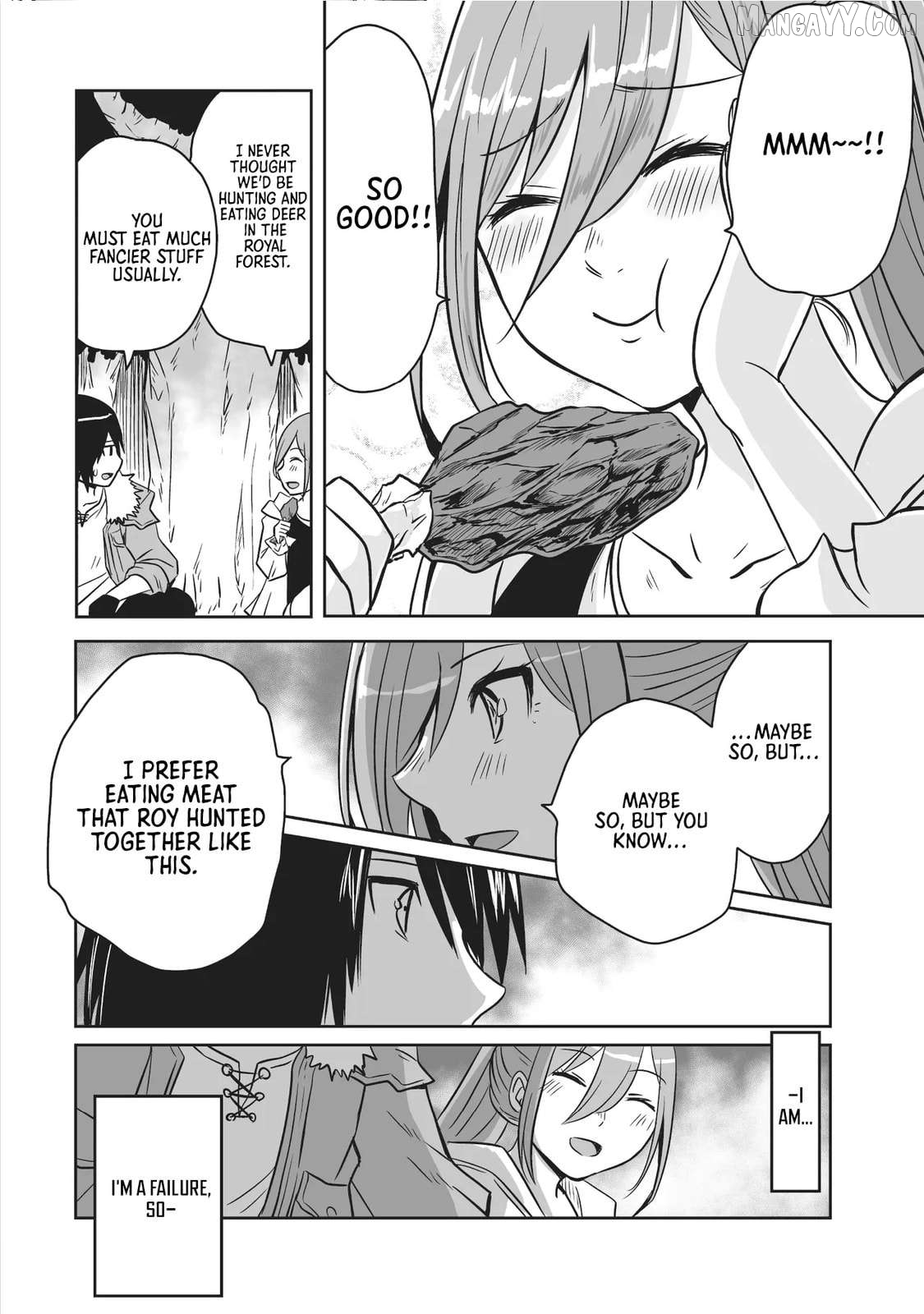 Seiken Ga Saikyou No Sekai De, Shounen Wa Yumi Ni Aisareru Chapter 5.3 - page 4