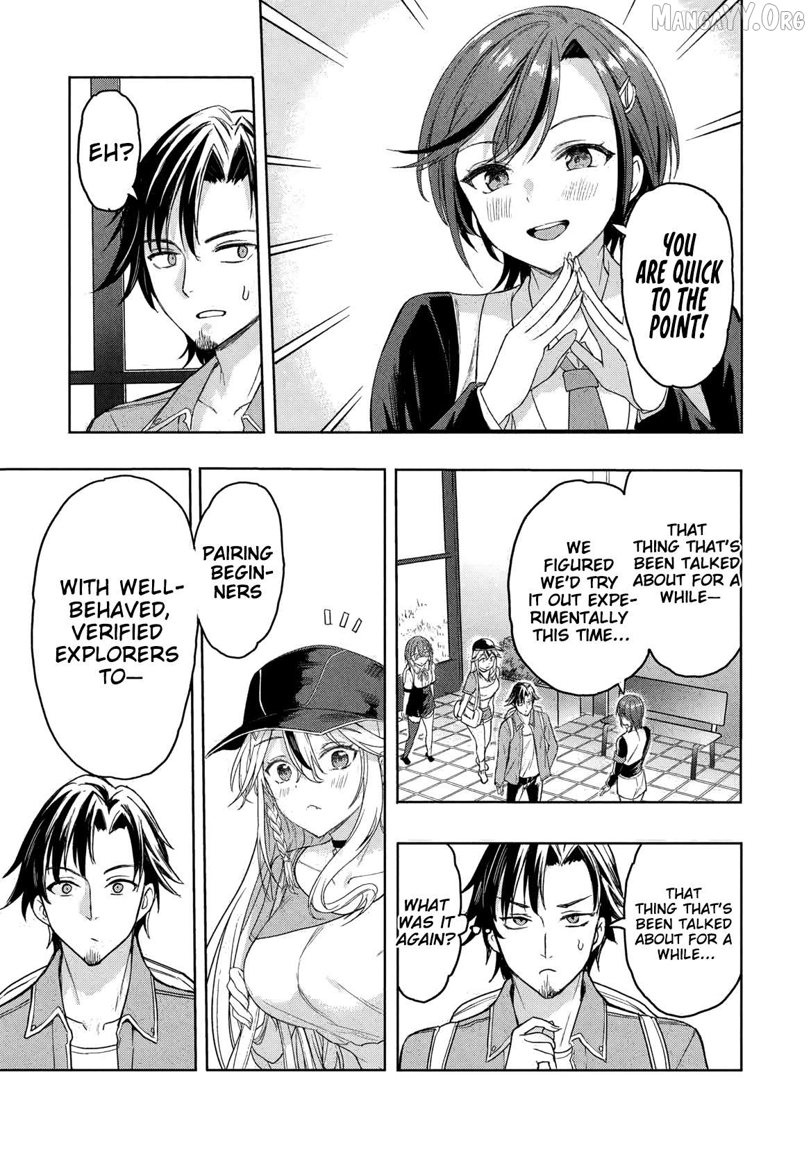 The Dungeon, the Gal, and the Saga of the Lagging Heroic Explorer Chapter 4 - page 4