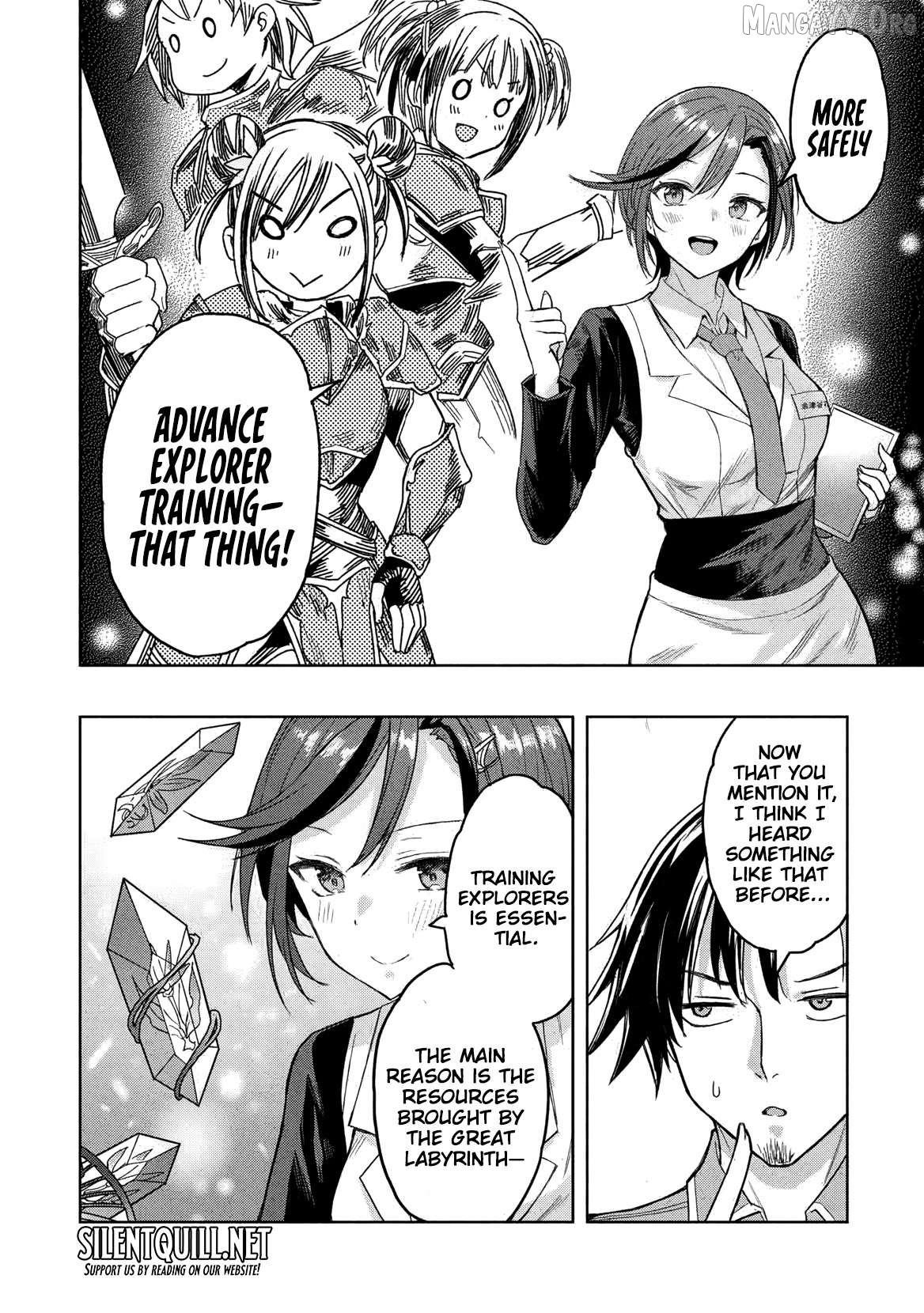The Dungeon, the Gal, and the Saga of the Lagging Heroic Explorer Chapter 4 - page 5
