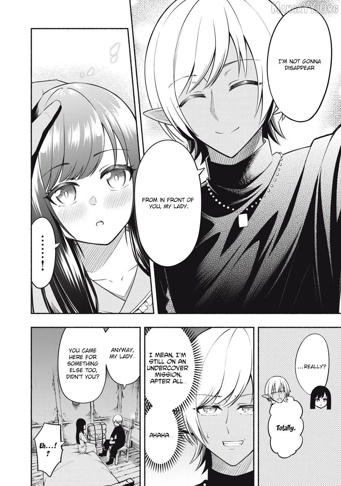 "Yuusha" Party ni Sennyuu shita Maou-gun no Assassin ~Kiken-do SSS Class no Mission, Barenai You ni Ganbattetara Onna Yuusha ni Kiniirareta~ Chapter 4 - page 23