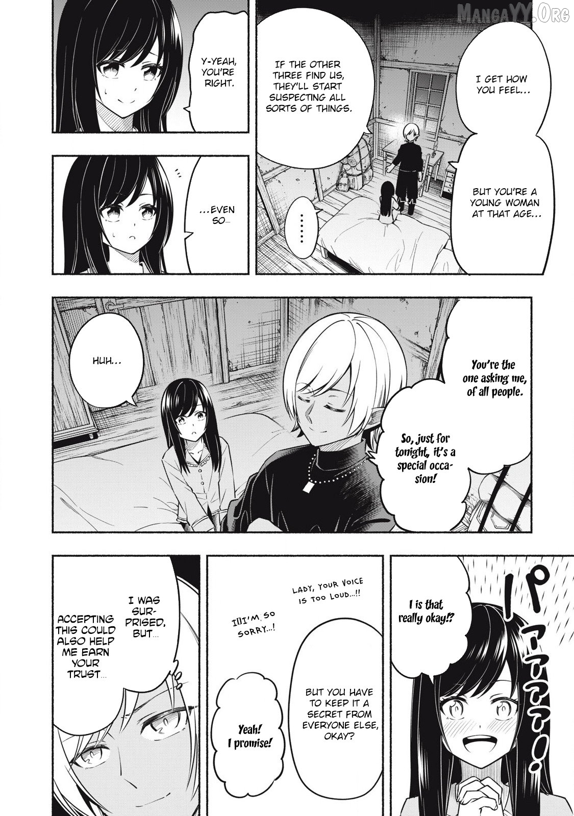 "Yuusha" Party ni Sennyuu shita Maou-gun no Assassin ~Kiken-do SSS Class no Mission, Barenai You ni Ganbattetara Onna Yuusha ni Kiniirareta~ Chapter 4 - page 27