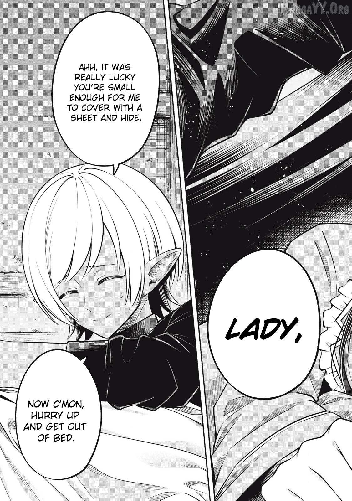 "Yuusha" Party ni Sennyuu shita Maou-gun no Assassin ~Kiken-do SSS Class no Mission, Barenai You ni Ganbattetara Onna Yuusha ni Kiniirareta~ Chapter 4 - page 34