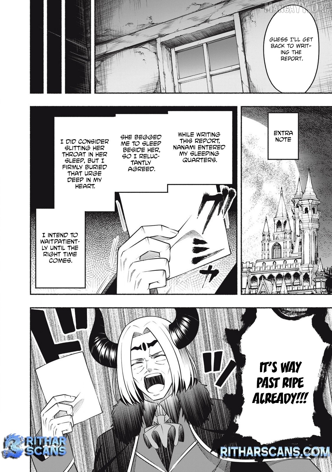 "Yuusha" Party ni Sennyuu shita Maou-gun no Assassin ~Kiken-do SSS Class no Mission, Barenai You ni Ganbattetara Onna Yuusha ni Kiniirareta~ Chapter 4 - page 39