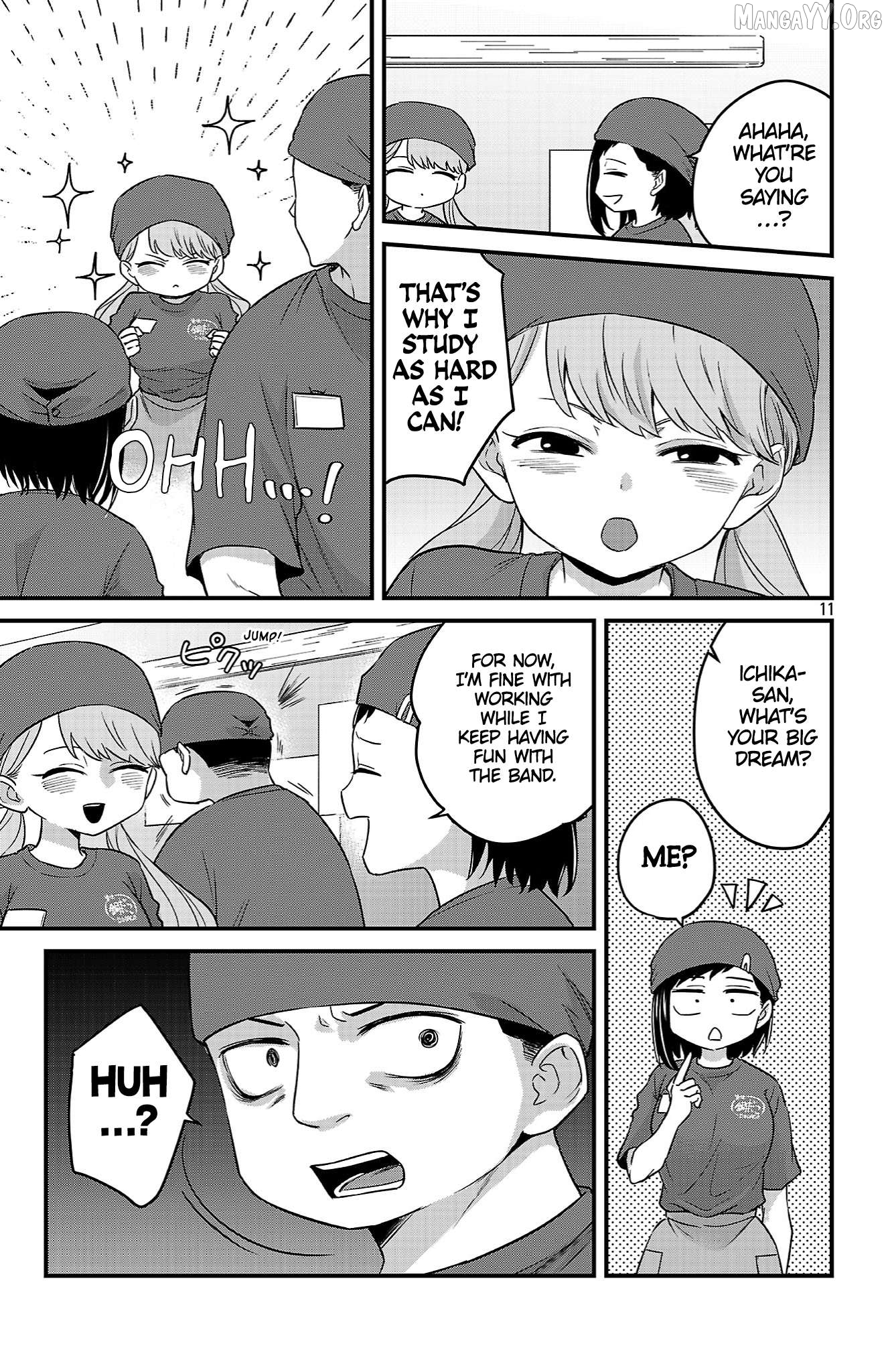 Boku no Kokoro no Yabai Yatsu: Love Comedy ga Hajimaranai Chapter 8 - page 11