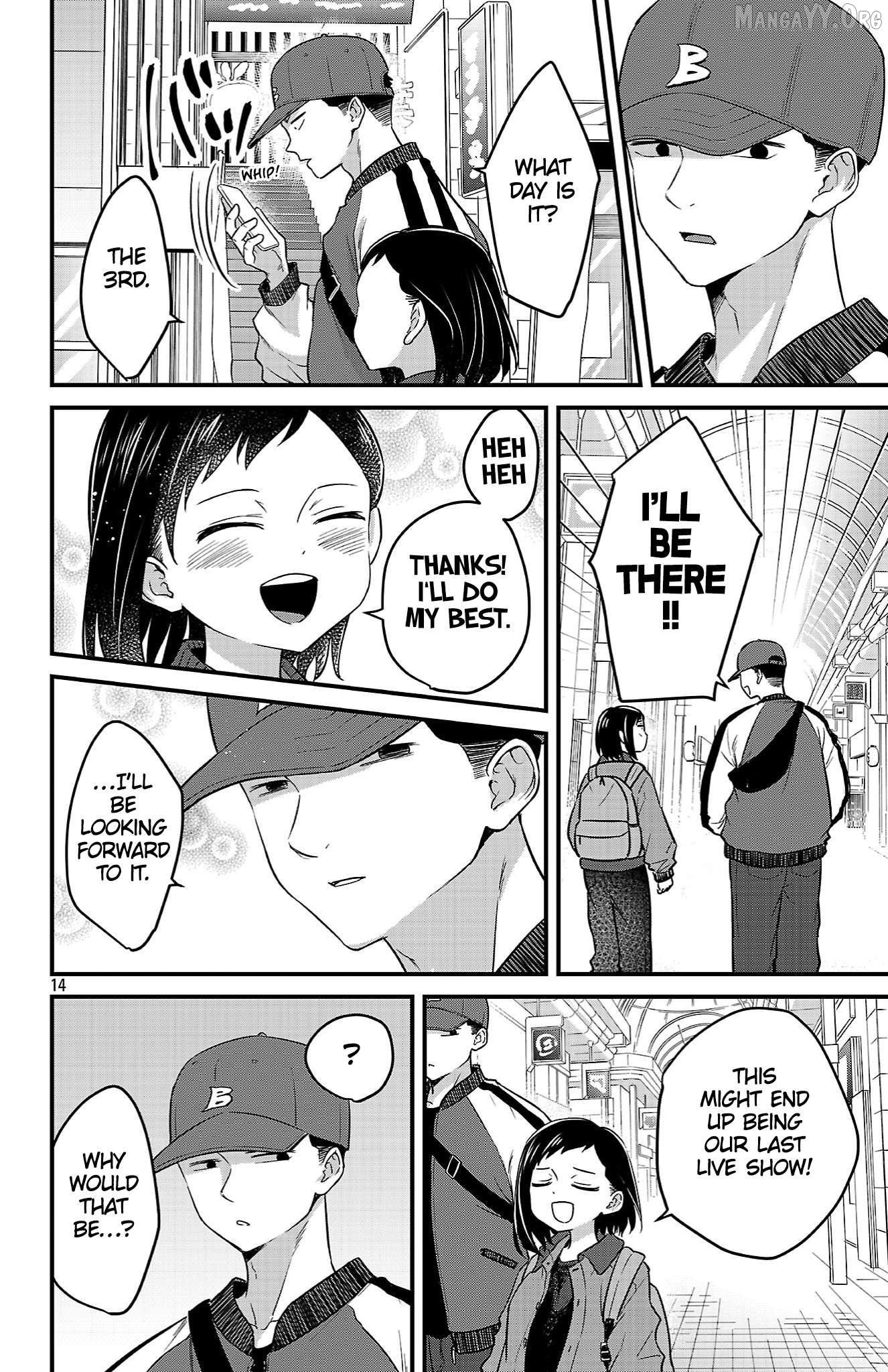 Boku no Kokoro no Yabai Yatsu: Love Comedy ga Hajimaranai Chapter 8 - page 14