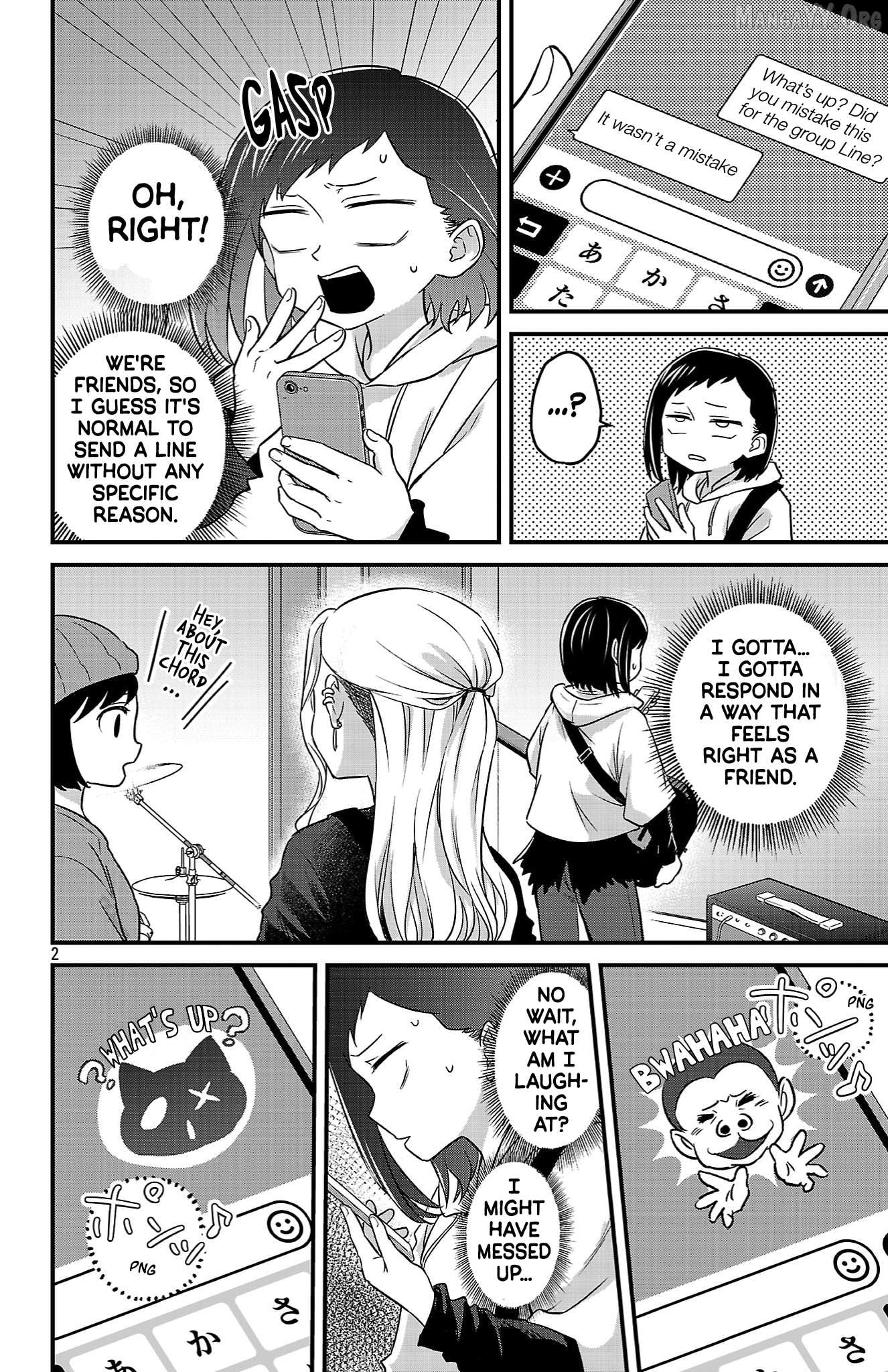 Boku no Kokoro no Yabai Yatsu: Love Comedy ga Hajimaranai Chapter 8 - page 2
