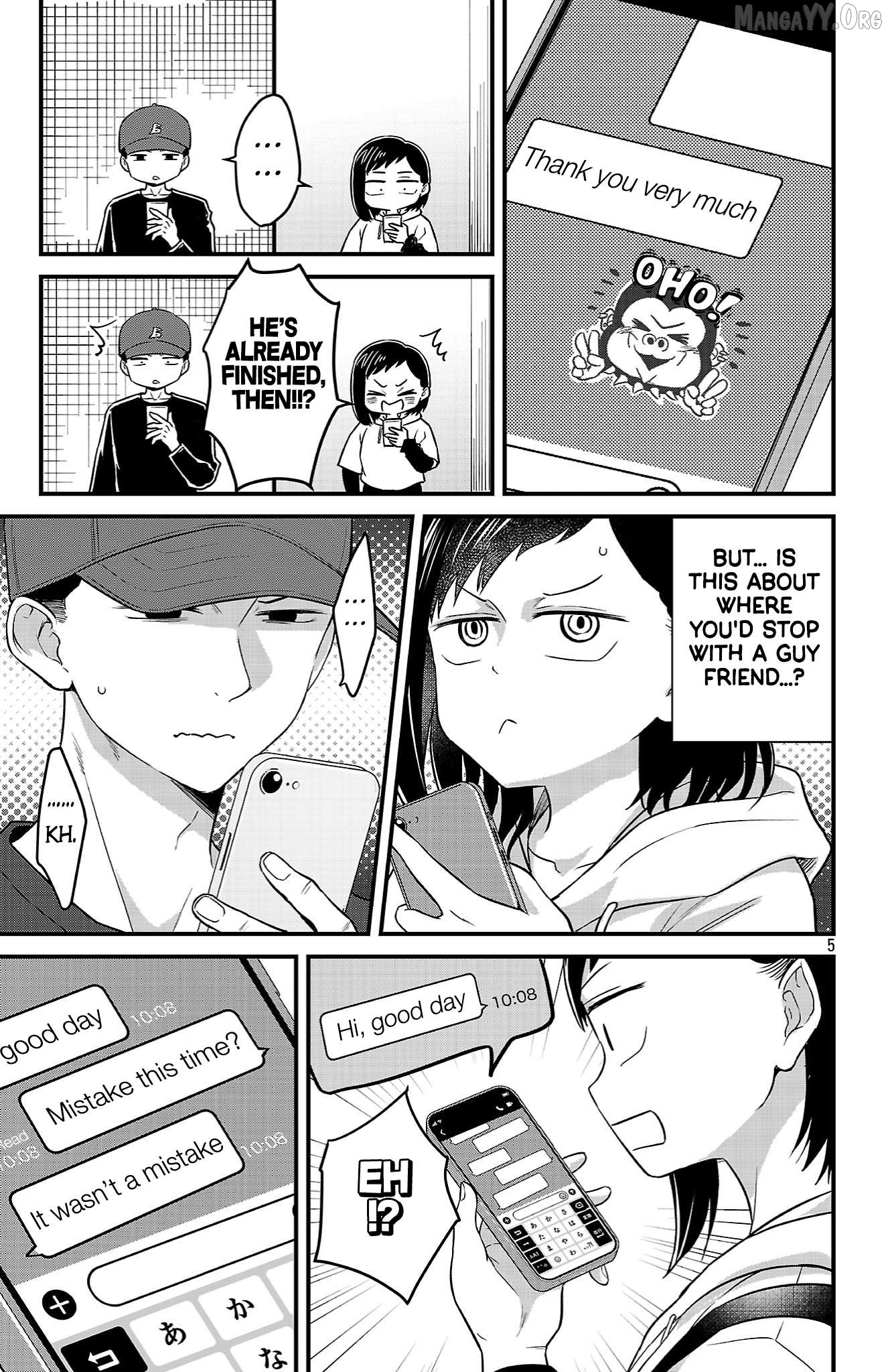Boku no Kokoro no Yabai Yatsu: Love Comedy ga Hajimaranai Chapter 8 - page 5