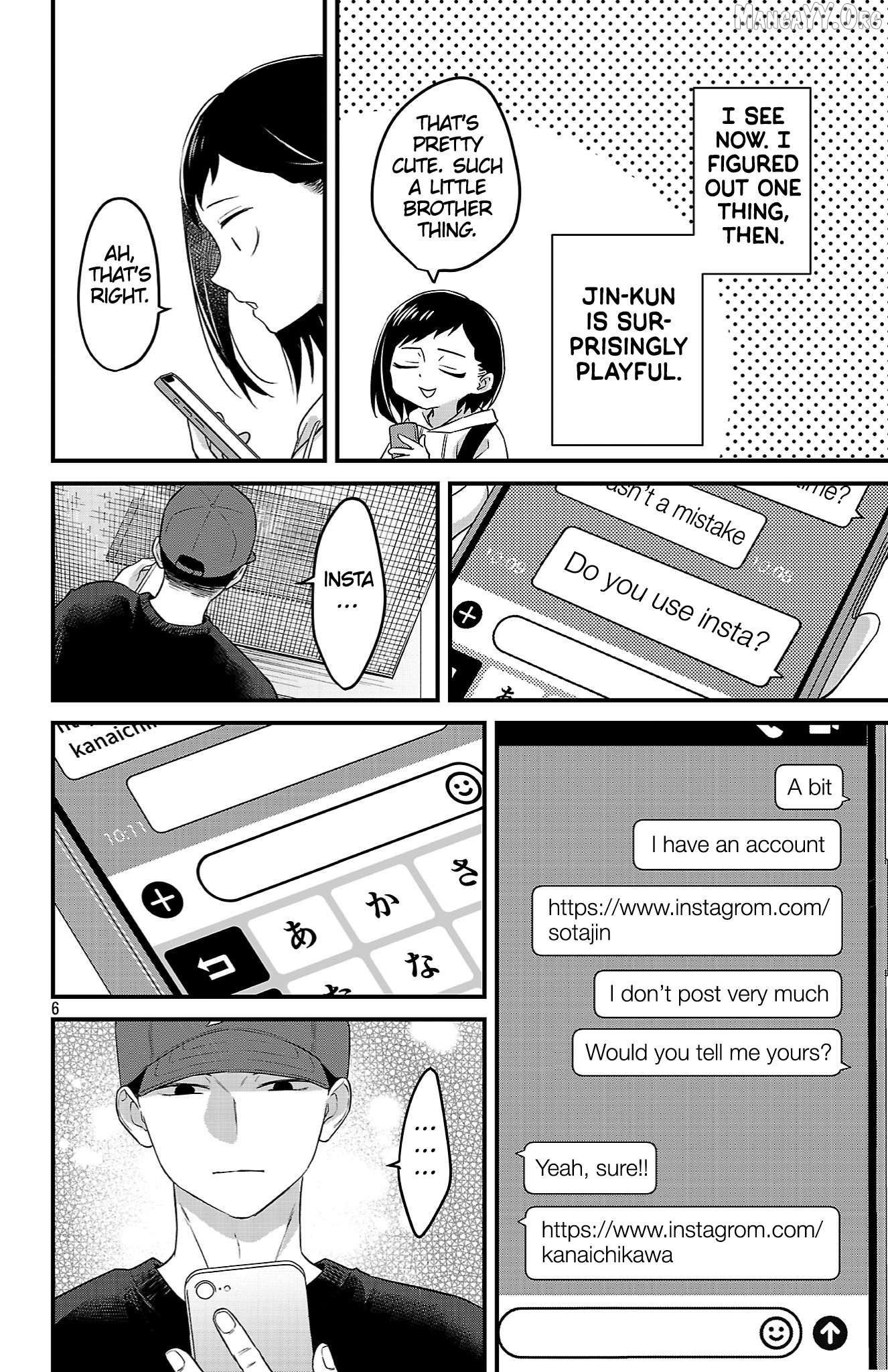 Boku no Kokoro no Yabai Yatsu: Love Comedy ga Hajimaranai Chapter 8 - page 6