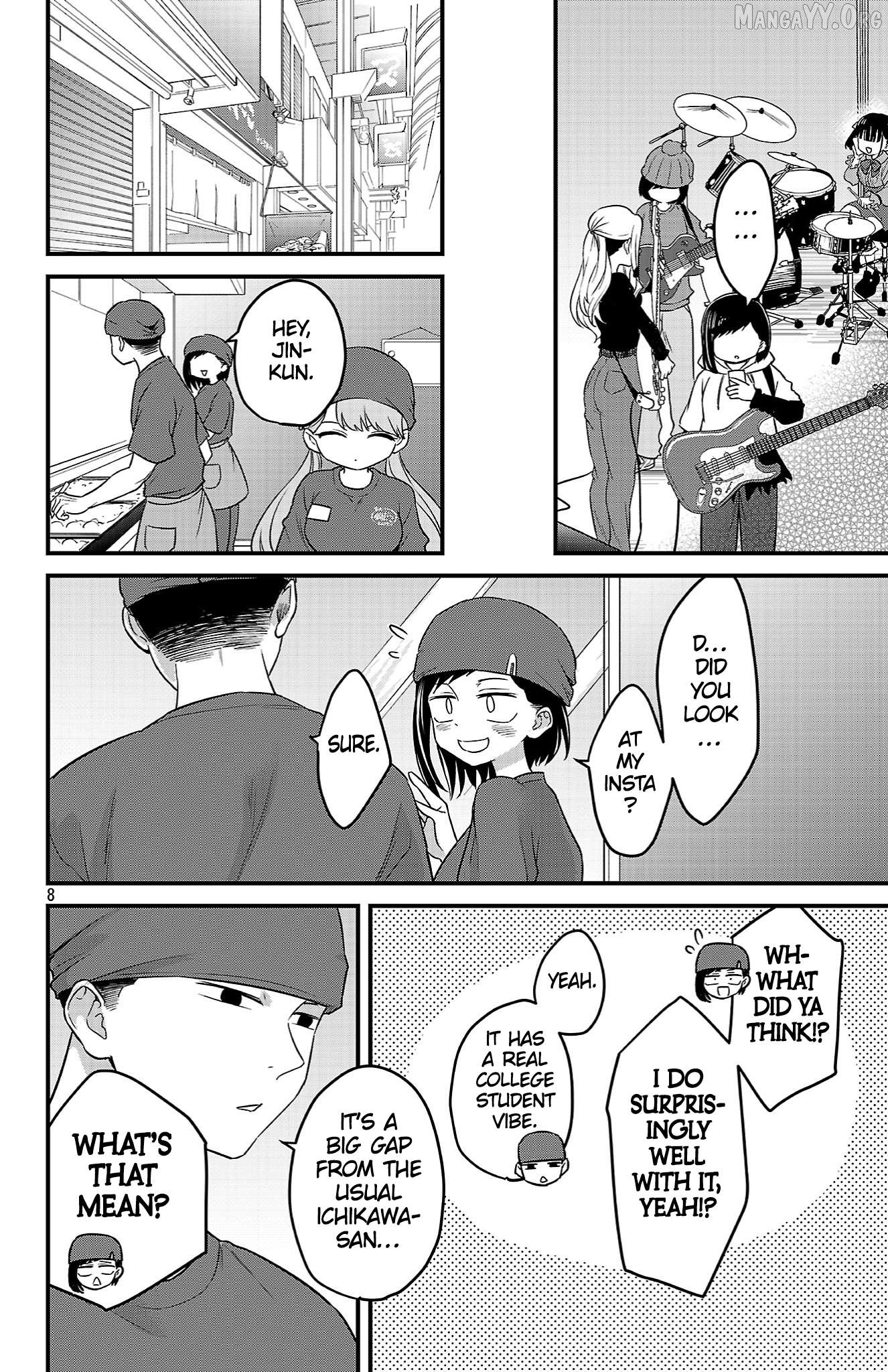 Boku no Kokoro no Yabai Yatsu: Love Comedy ga Hajimaranai Chapter 8 - page 8