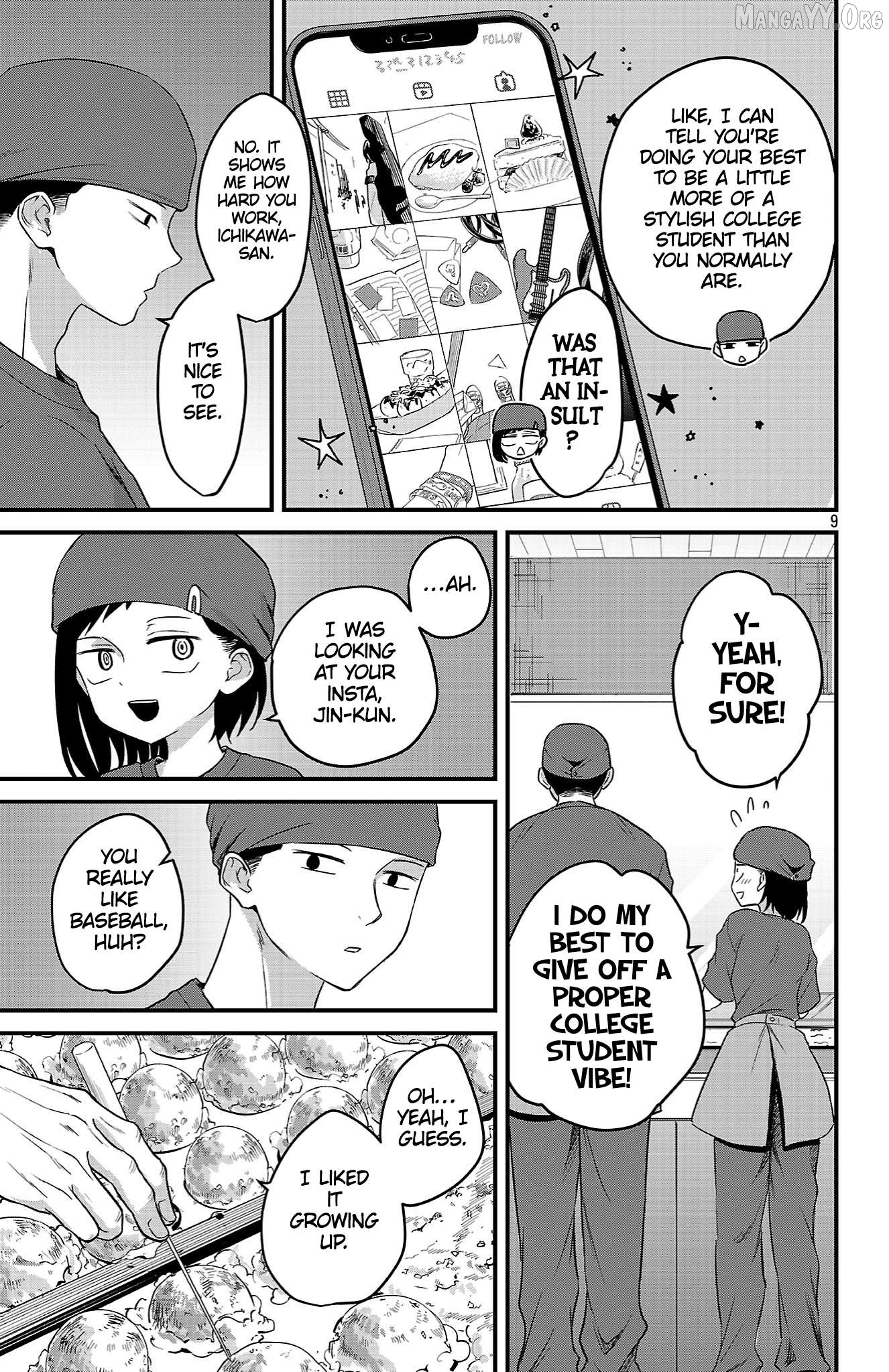 Boku no Kokoro no Yabai Yatsu: Love Comedy ga Hajimaranai Chapter 8 - page 9