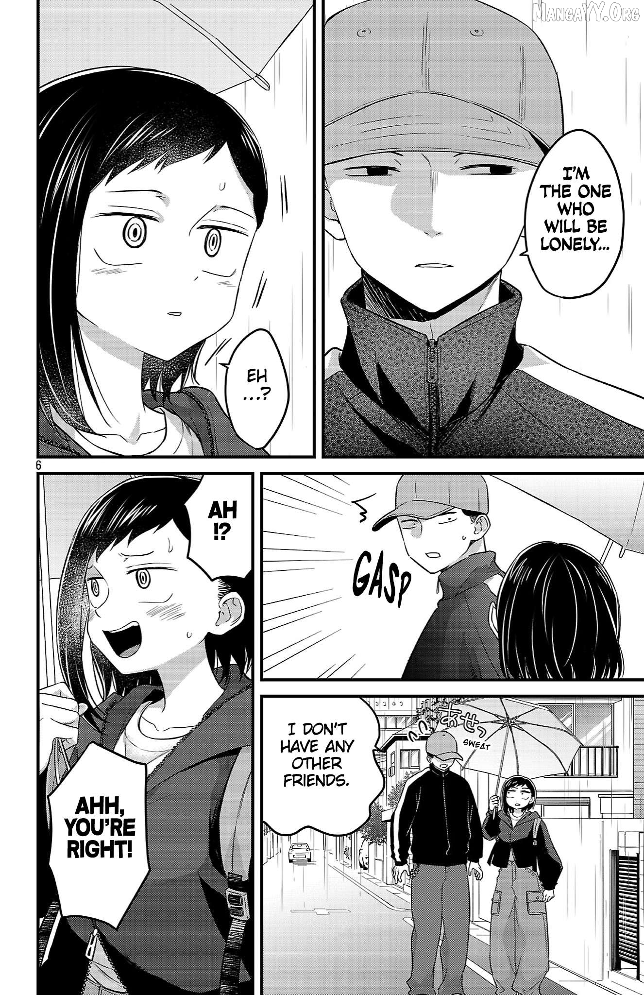 Boku no Kokoro no Yabai Yatsu: Love Comedy ga Hajimaranai Chapter 9 - page 6
