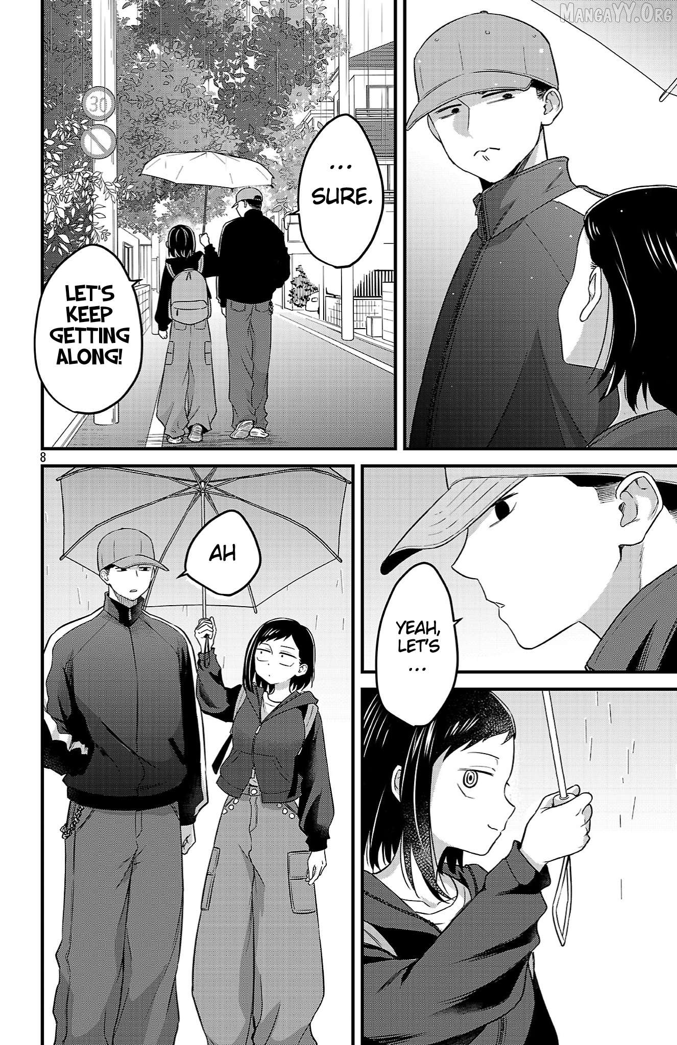 Boku no Kokoro no Yabai Yatsu: Love Comedy ga Hajimaranai Chapter 9 - page 8