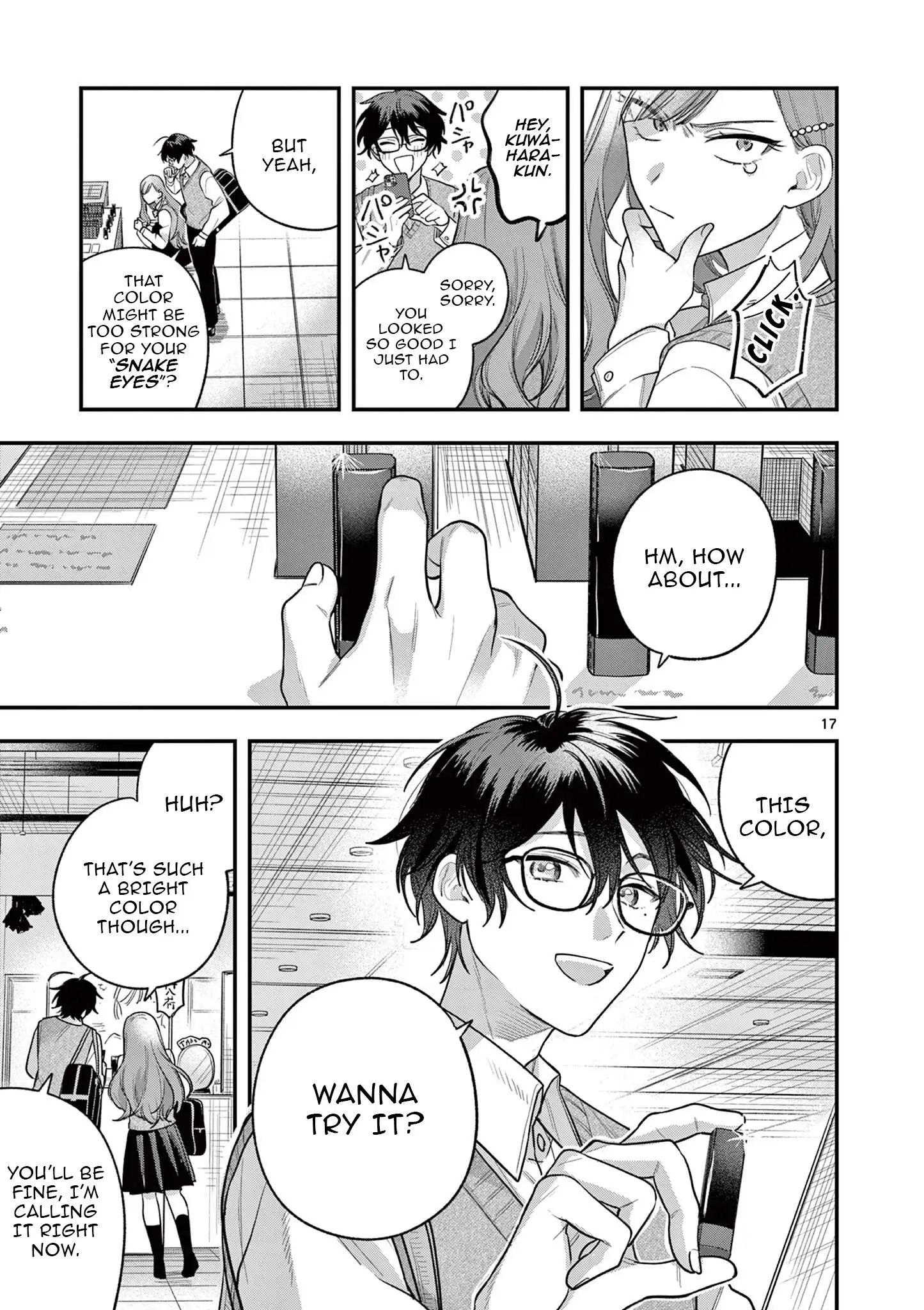 Jyanome-san Wants to Smile! Chapter 3.1 - page 17