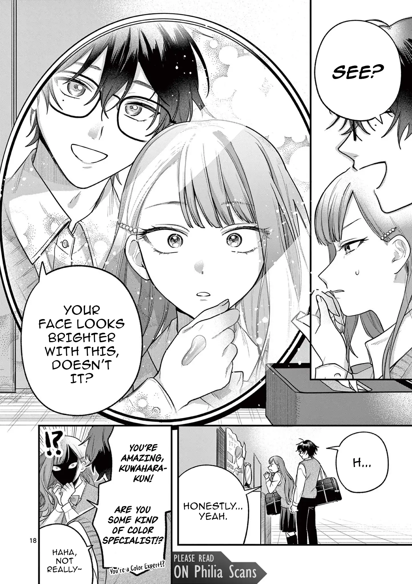 Jyanome-san Wants to Smile! Chapter 3.1 - page 18