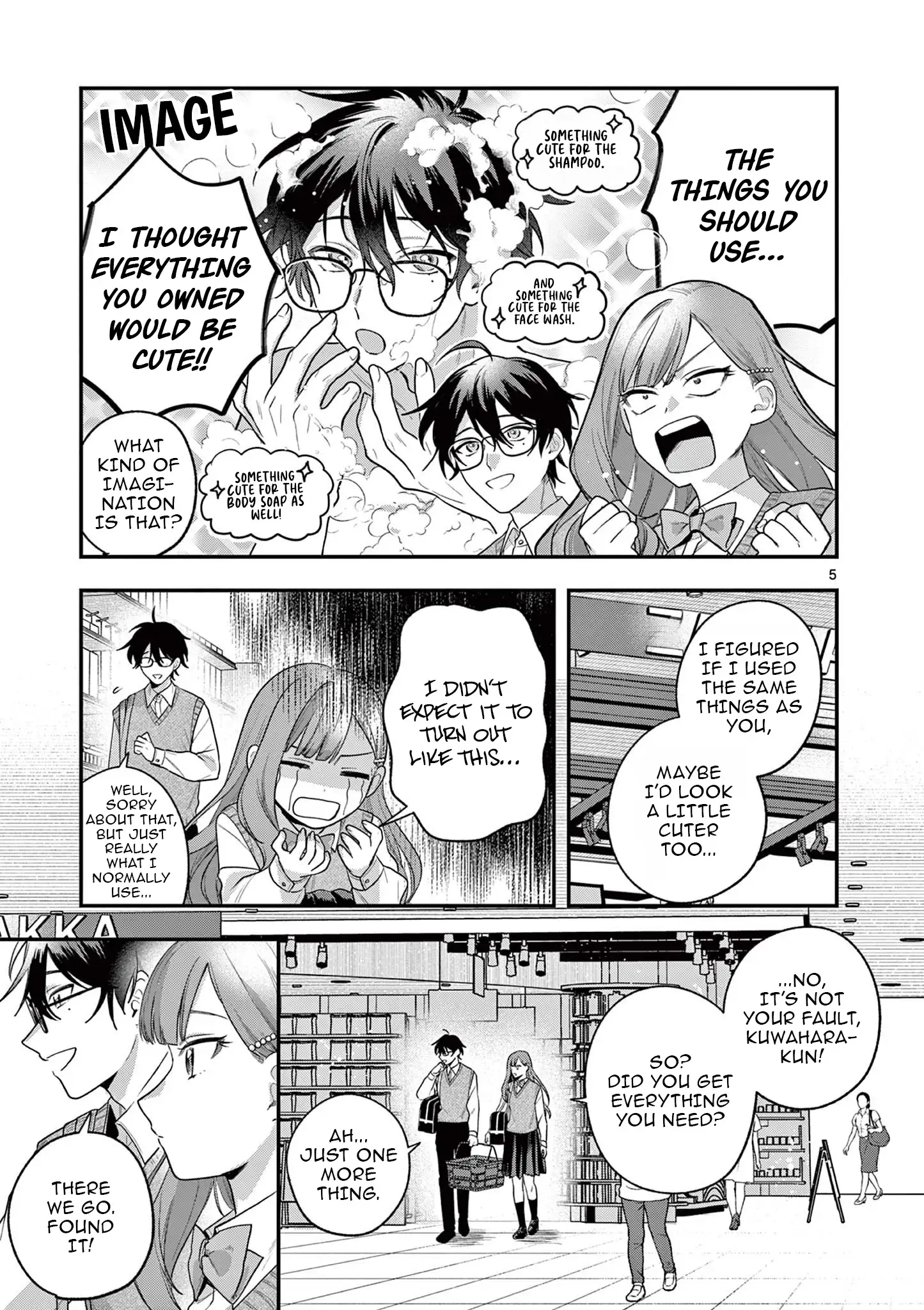 Jyanome-san Wants to Smile! Chapter 3.1 - page 5