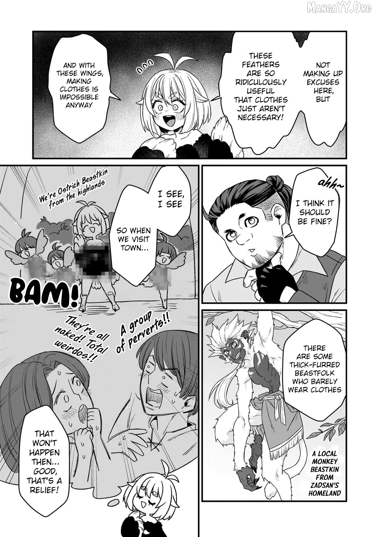 Dachoujuujin no wa Chamecha Musou Aho Kawaii Saikyou Shuzoku no Riidaa ni Narimashita Chapter 4 - page 4