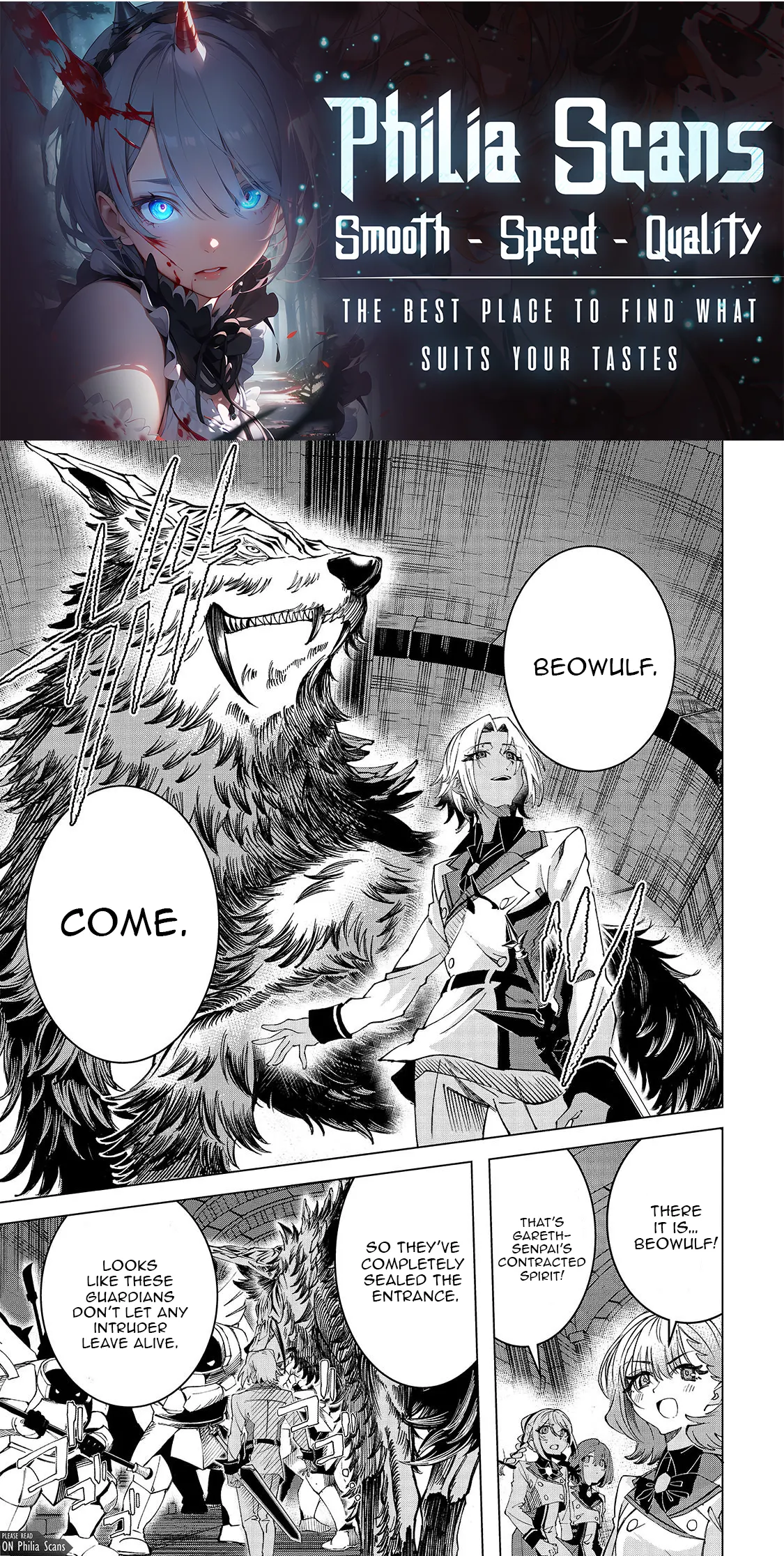 Spirit Master Who is Thought to be Hiding His True Ability is Actually Always Fighting Very Seriously Chapter 4.1 - page 1