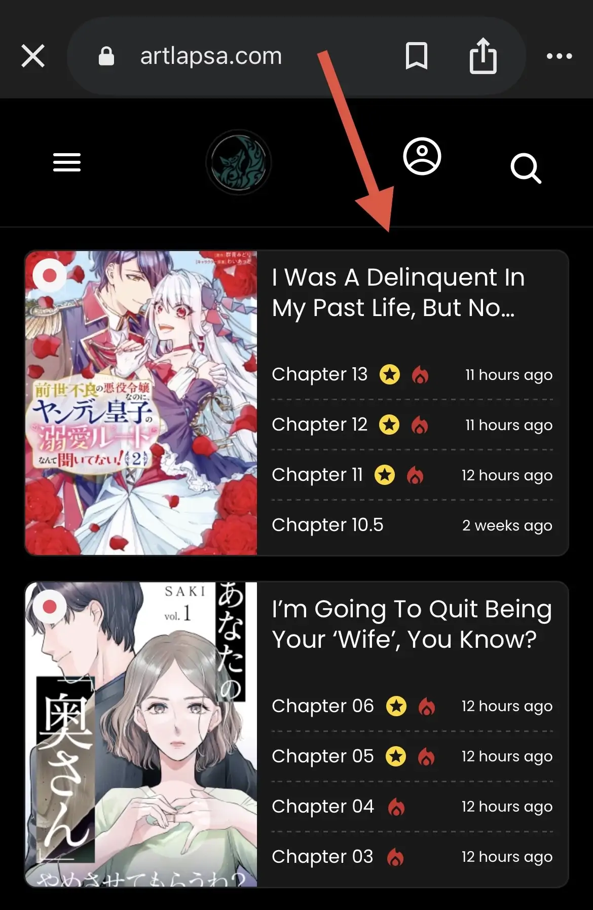 I was a delinquent villainess in my previous life, so why am I on the obsessive love route with a yandere prince? No one told me about this! Chapter 5 - page 1