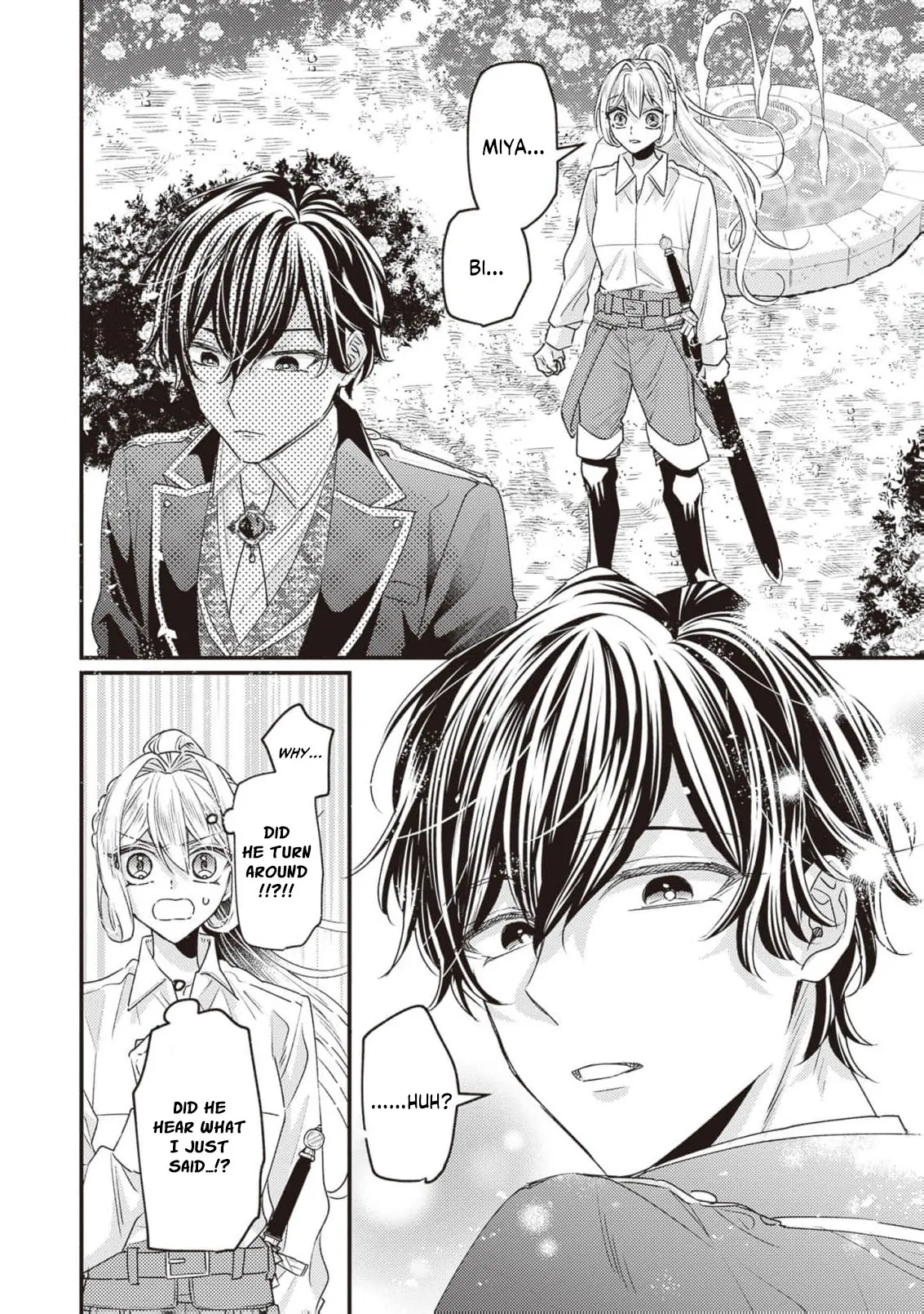 I was a delinquent villainess in my previous life, so why am I on the obsessive love route with a yandere prince? No one told me about this! Chapter 5 - page 32