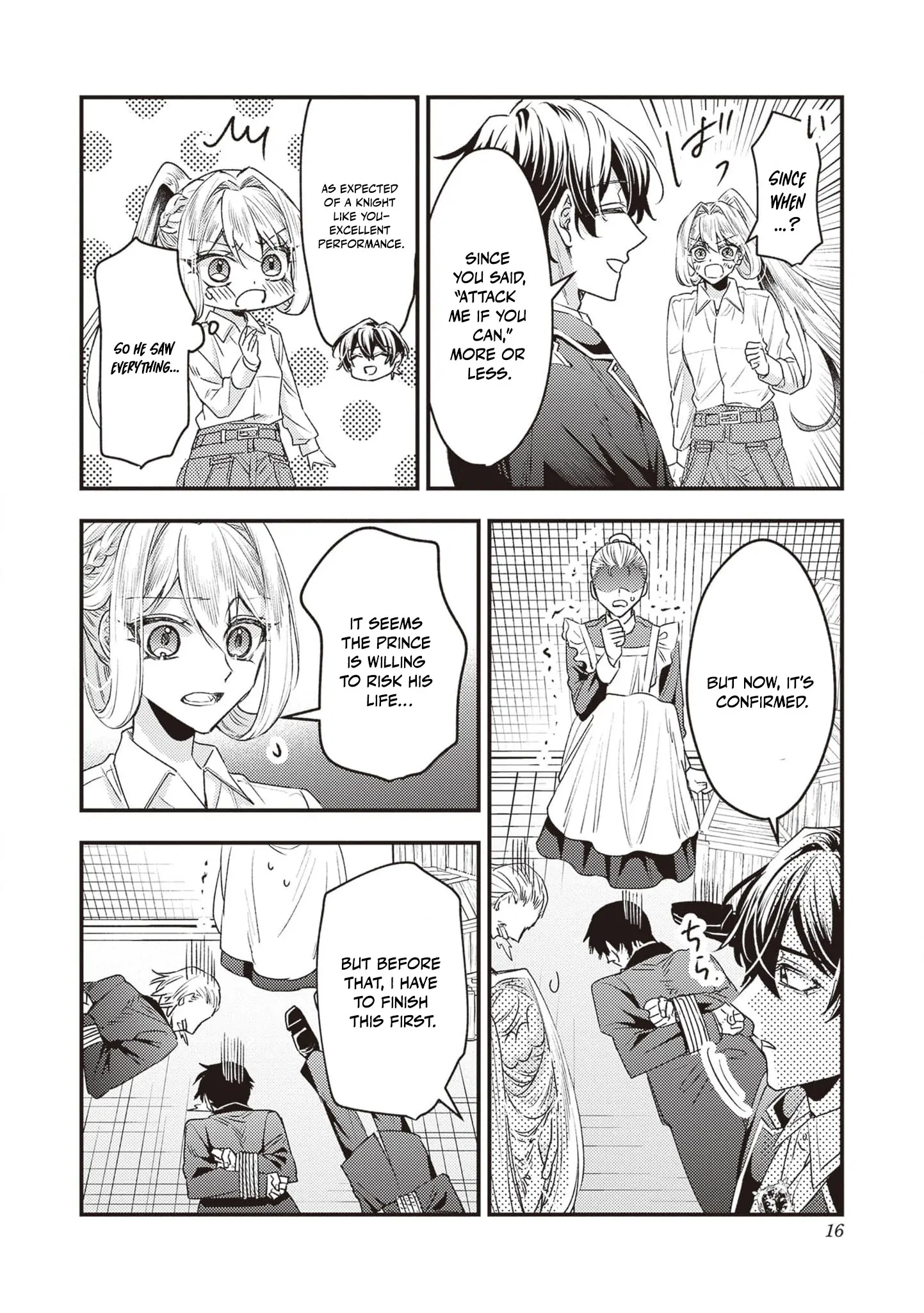 I was a delinquent villainess in my previous life, so why am I on the obsessive love route with a yandere prince? No one told me about this! Chapter 6 - page 19