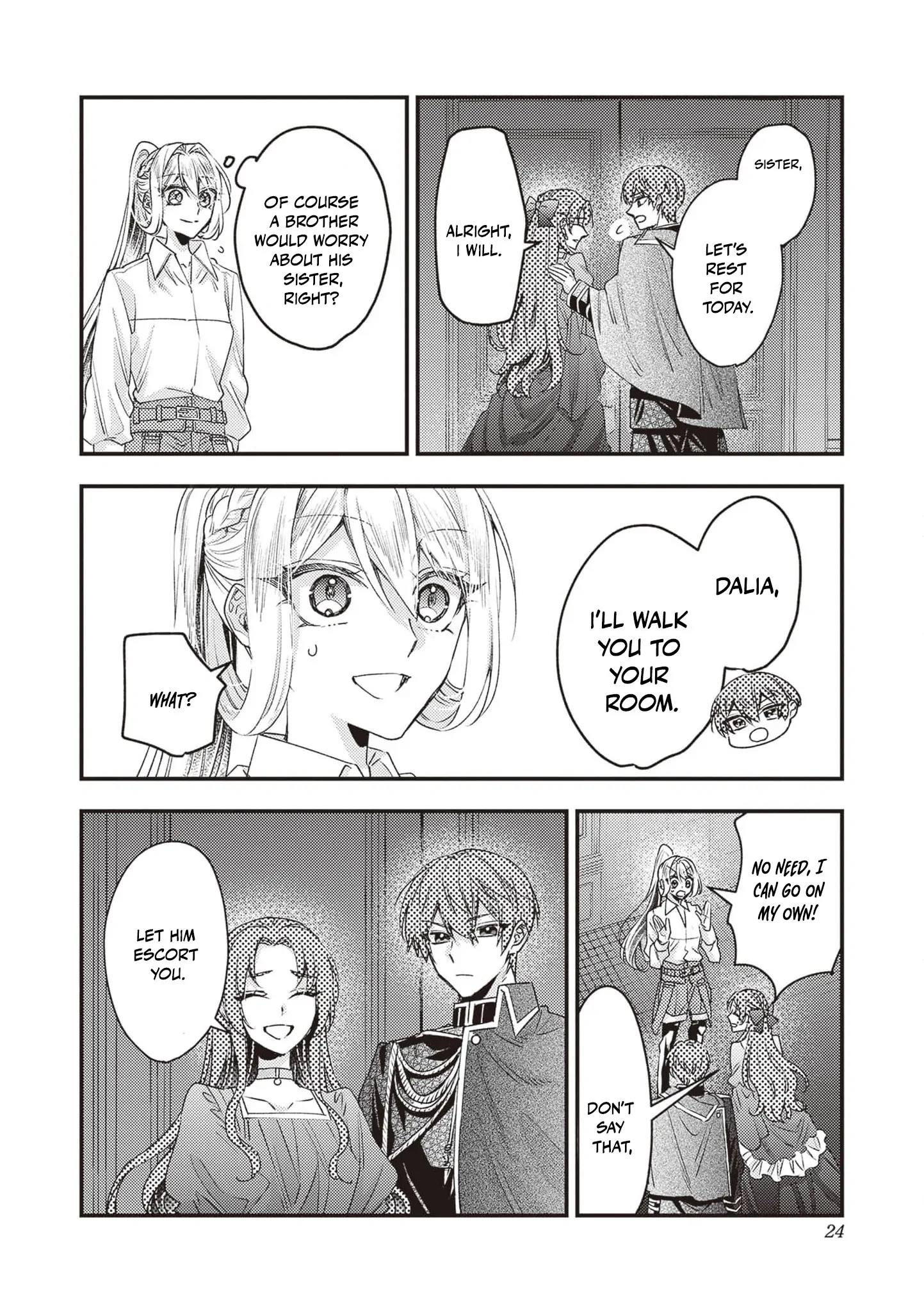 I was a delinquent villainess in my previous life, so why am I on the obsessive love route with a yandere prince? No one told me about this! Chapter 6 - page 27