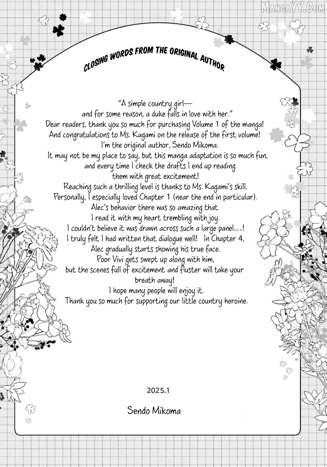 A Country-Bumpkin Young Lady Somehow Ends Up Doted On by a Duke Chapter 9 - page 27