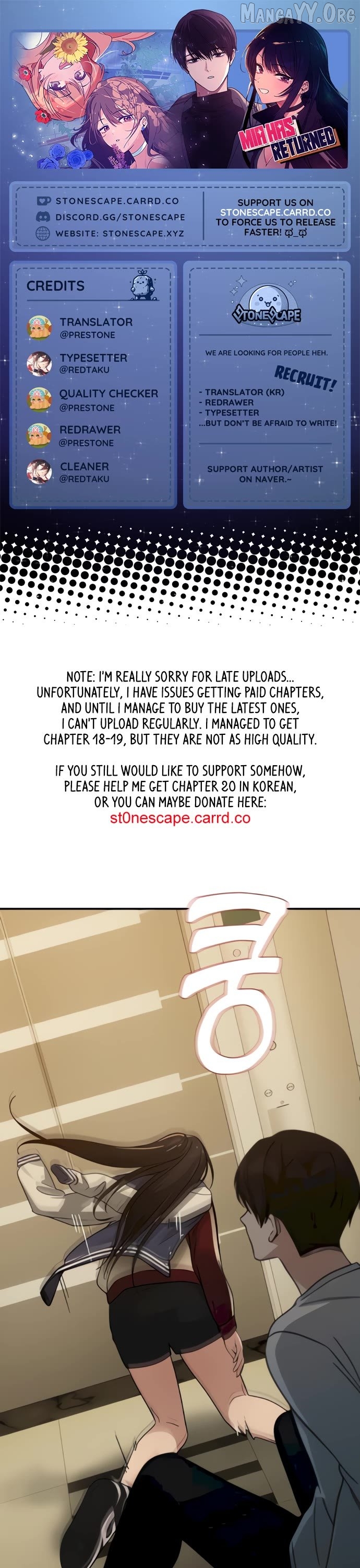 Mia is Back Chapter 19 - page 1