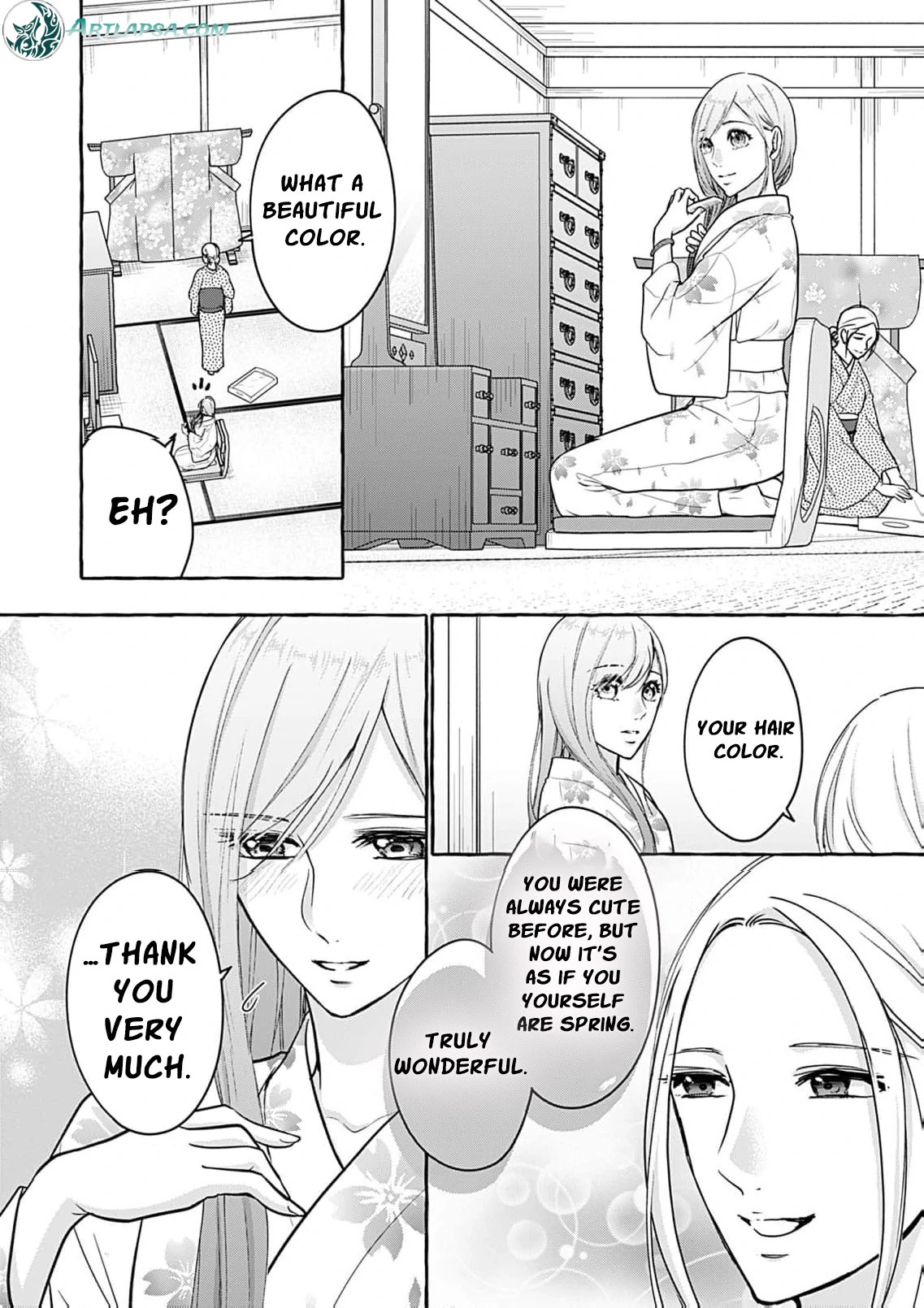 With You Beneath the Fluttering Sakura Chapter 7 - page 12