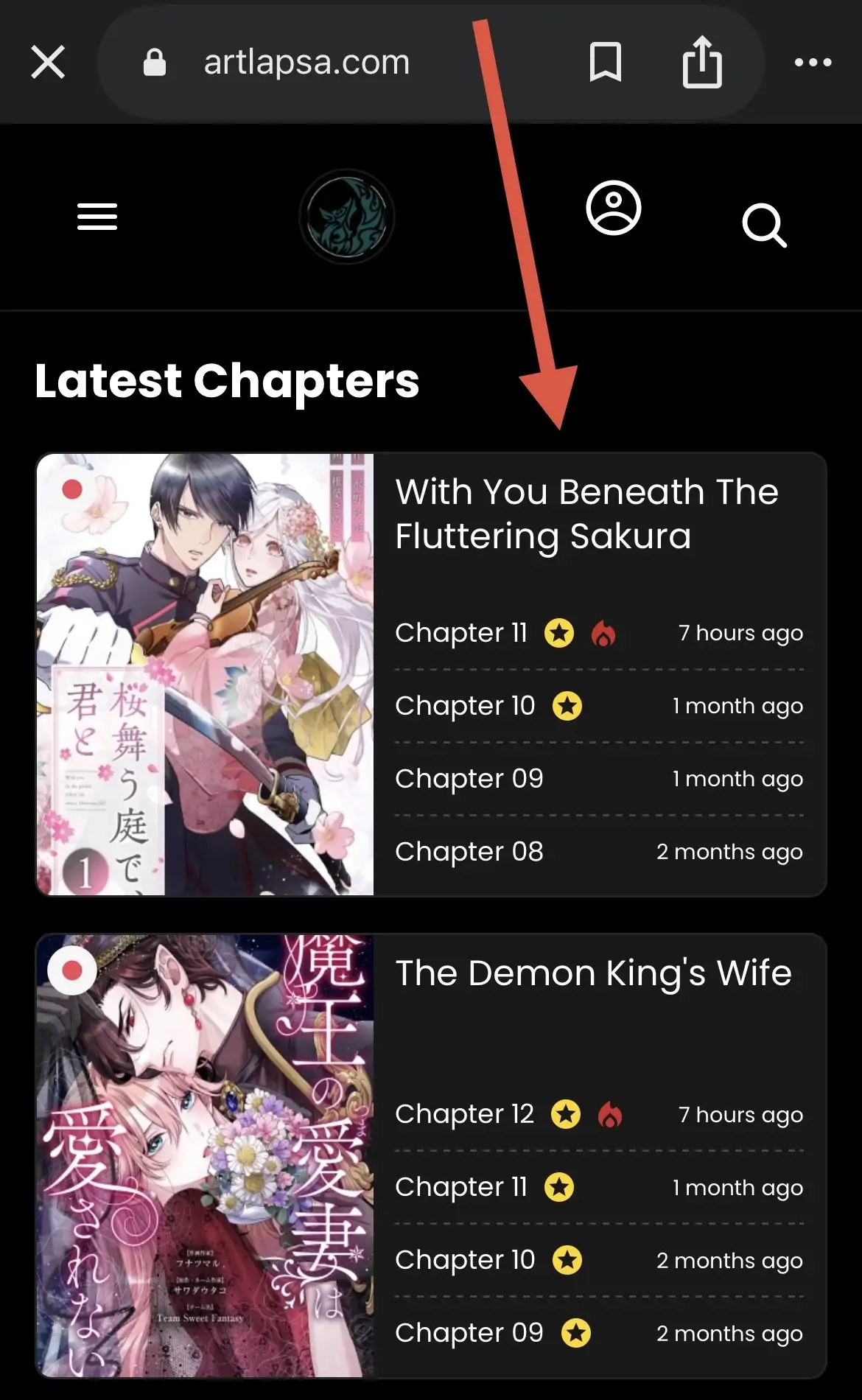 With You Beneath the Fluttering Sakura Chapter 7 - page 1