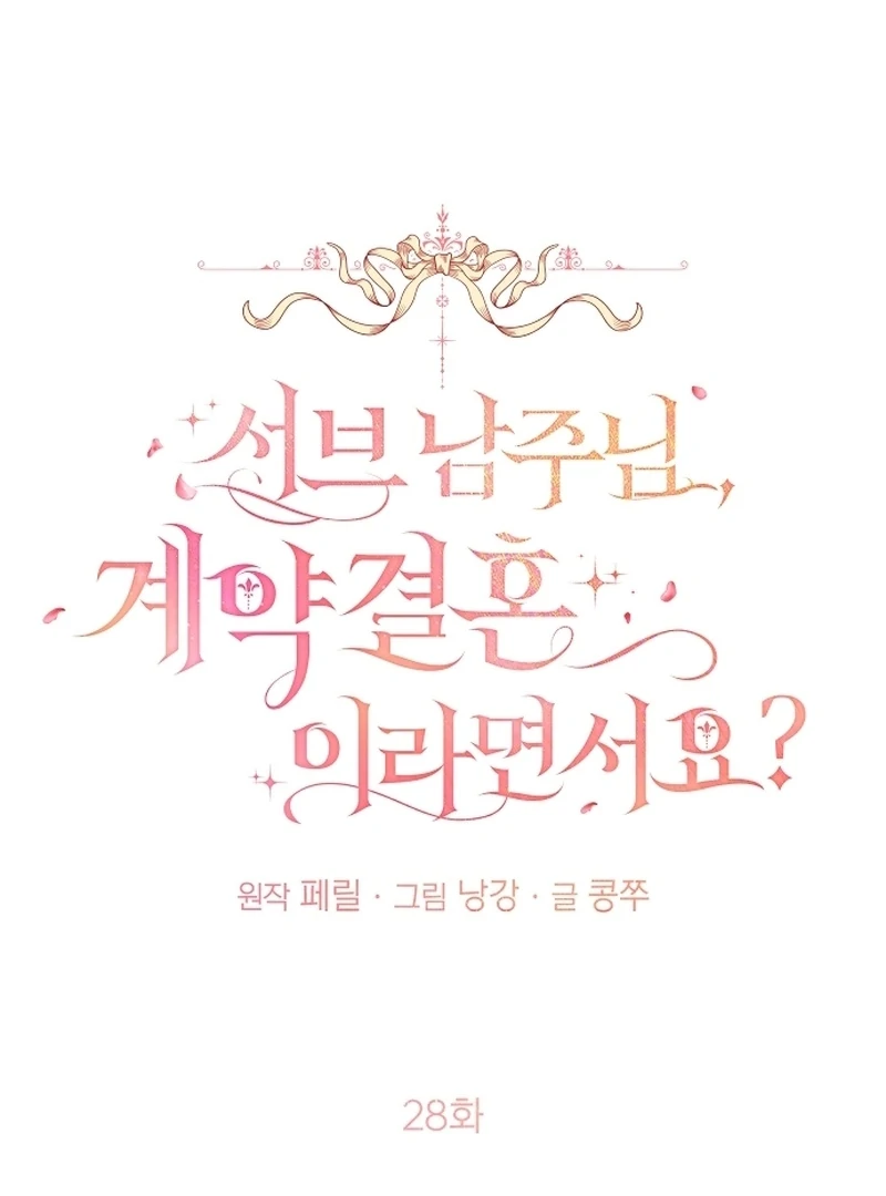 Sub-Male Lead, You Said It Was A Contract Marriage? Chapter 28 - page 29