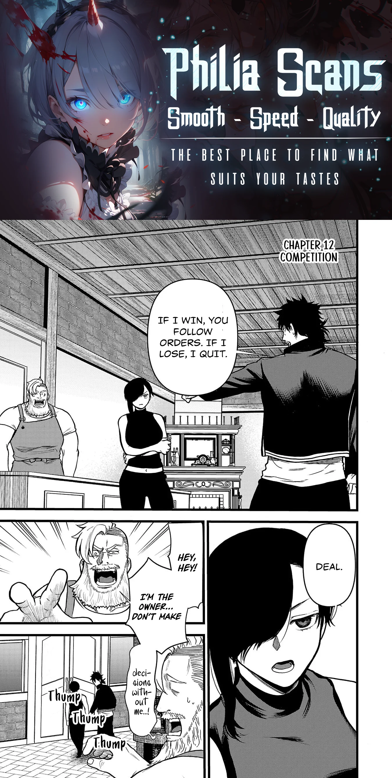 Ex-Assassin Who Killed the Hero. ~Jobless Middle-Aged Man Starting a New Life~ Chapter 12 - page 1
