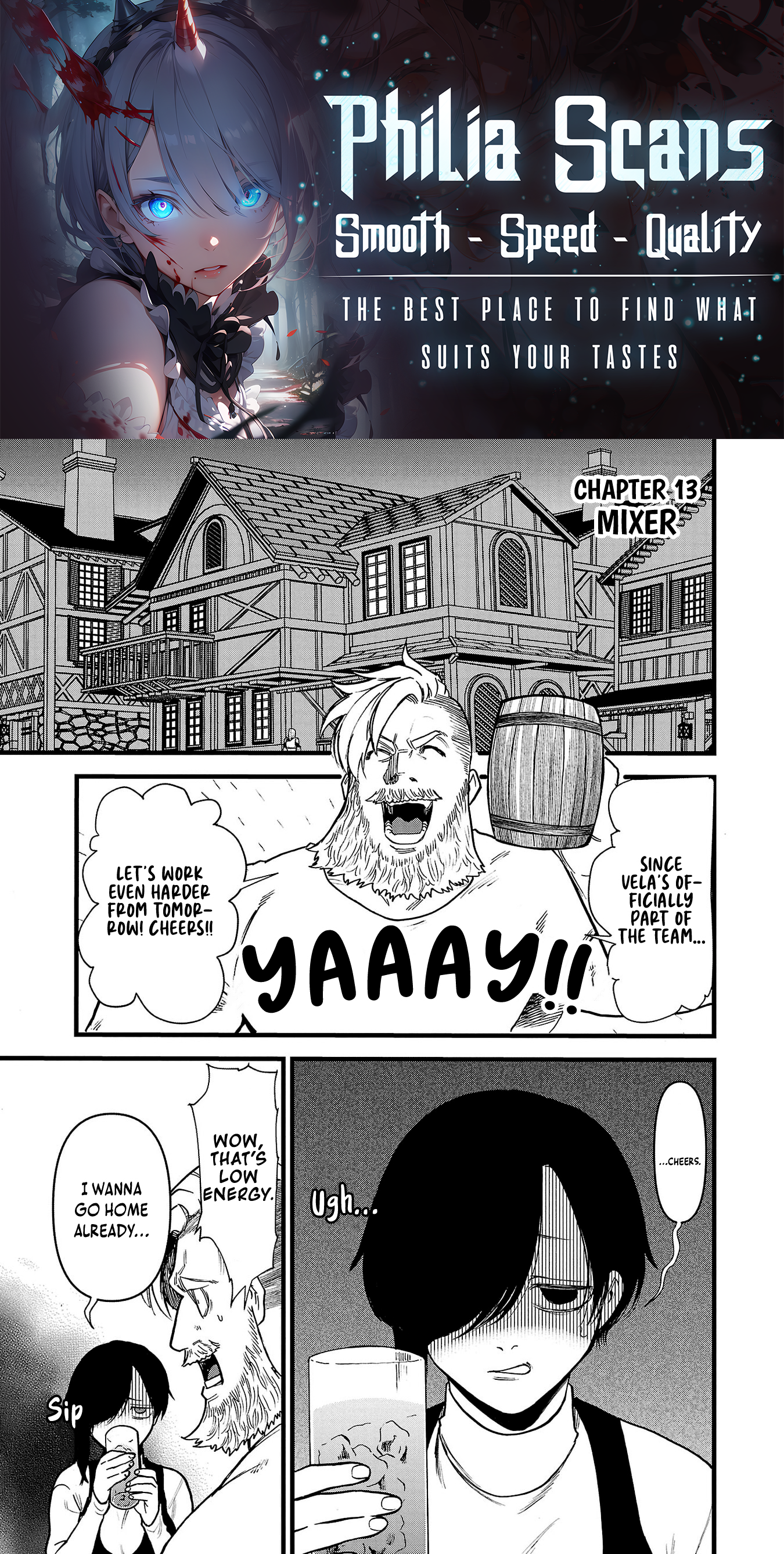 Ex-Assassin Who Killed the Hero. ~Jobless Middle-Aged Man Starting a New Life~ Chapter 13 - page 1